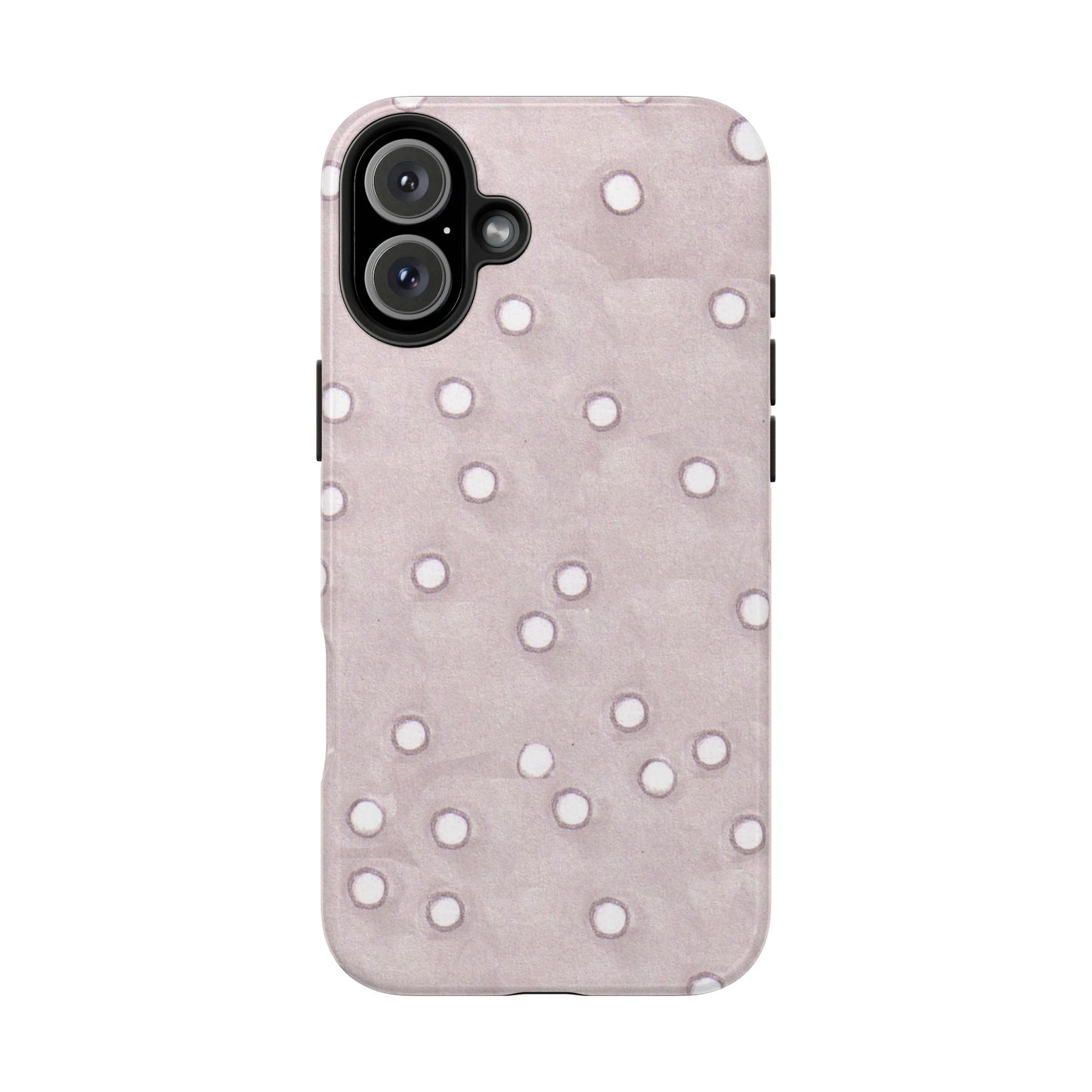Dinky Dots Silver Phone Case