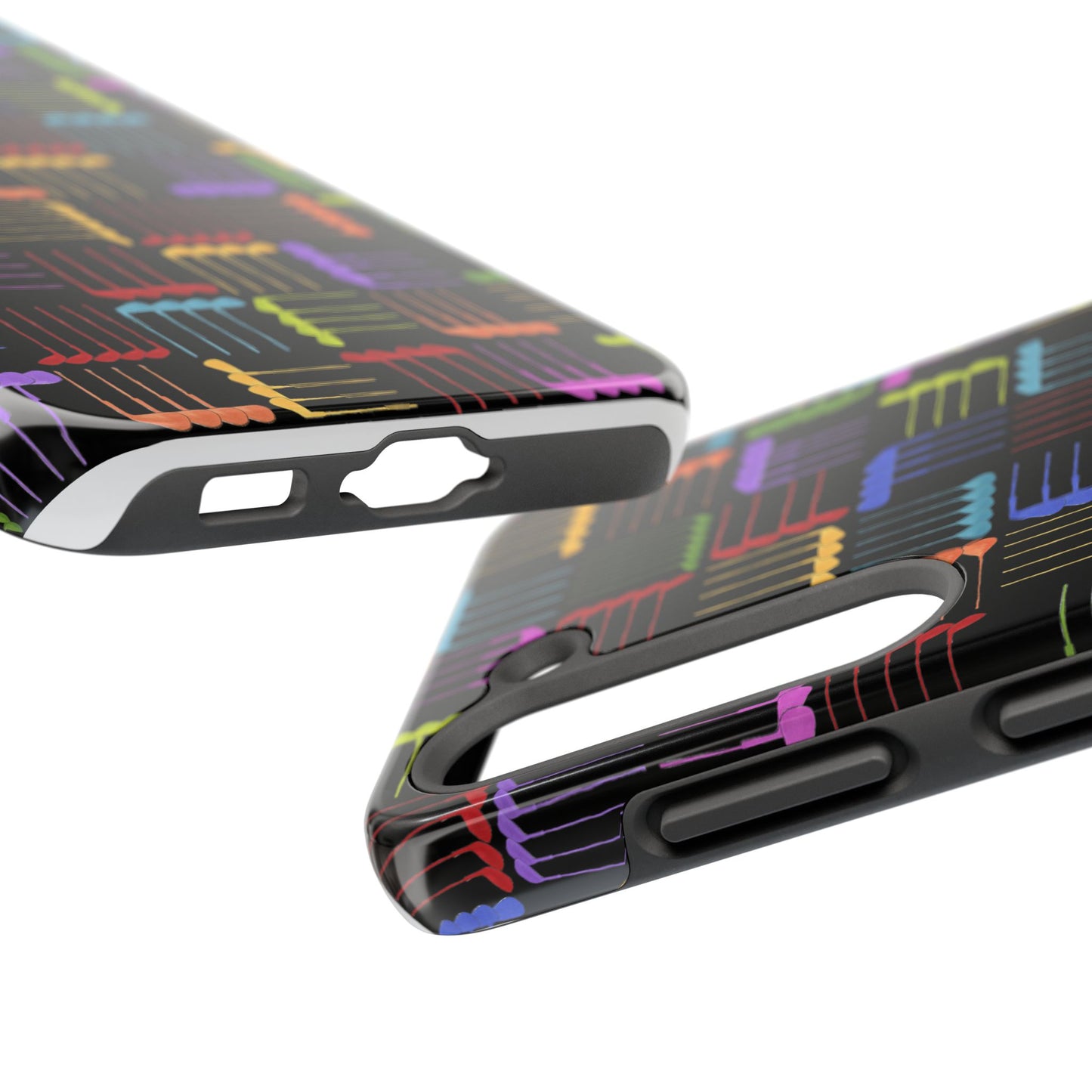 Club Weave Black Phone Case