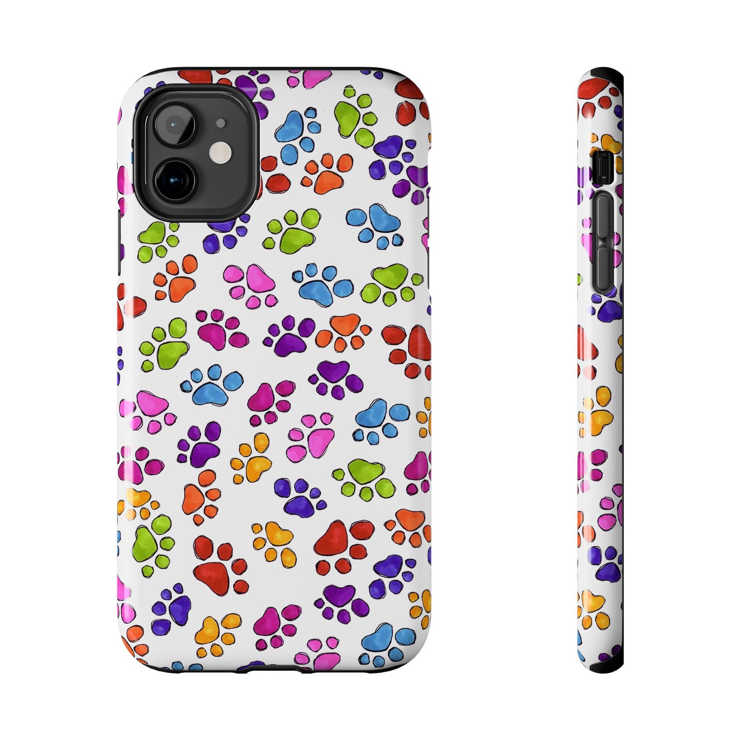 Fancy Paws White Phone Case
