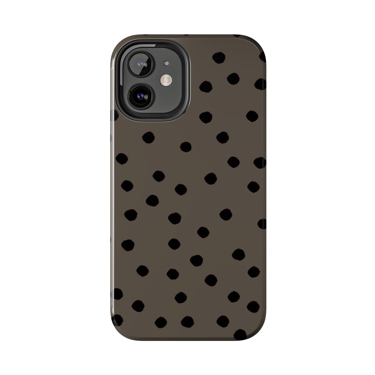 Dinky Dots Toast / Black Phone Case