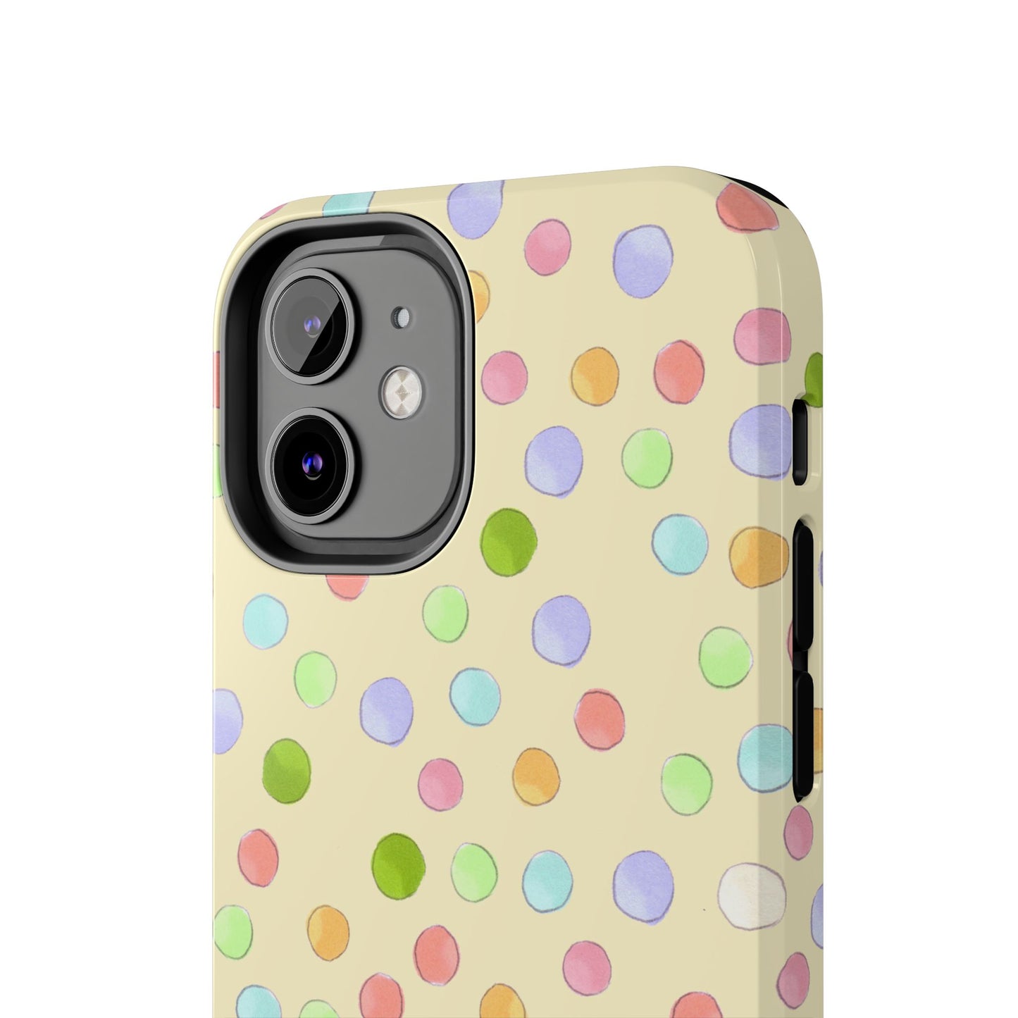 Happy Dots Yellow Phone Case