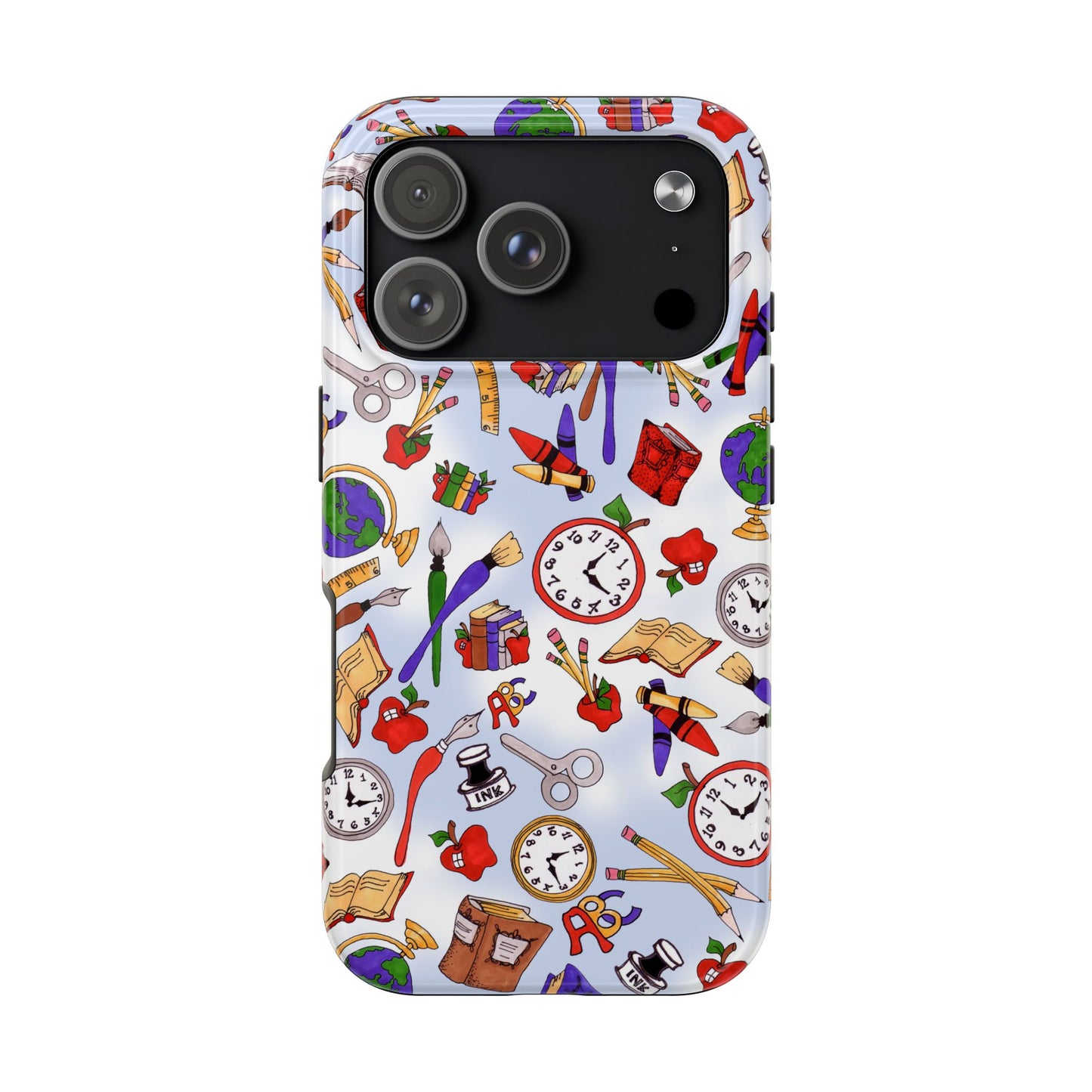 School Stuff Blue Sky Phone Case