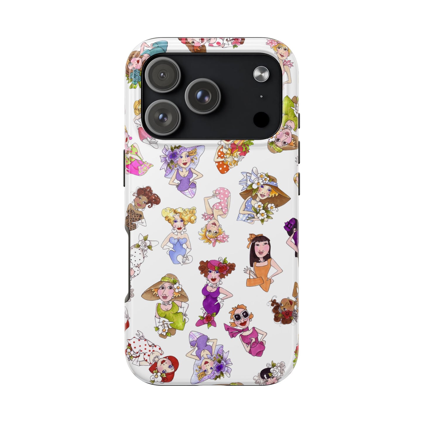 Fast Women Tossed White Phone Case