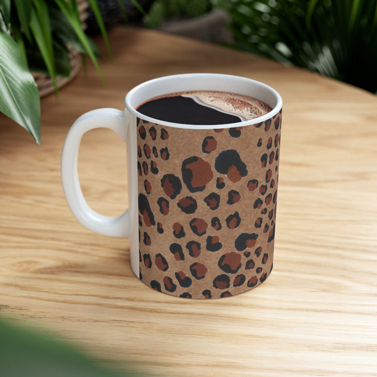 Leopard Caramel Cup