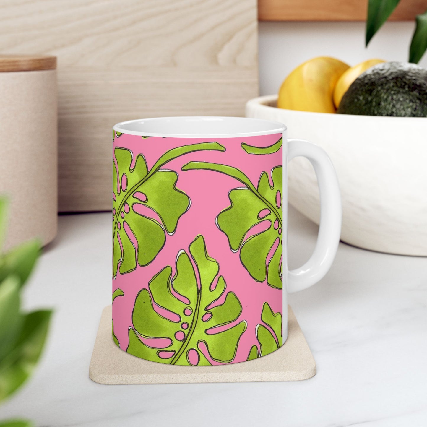 Big Leaf Pink Cup