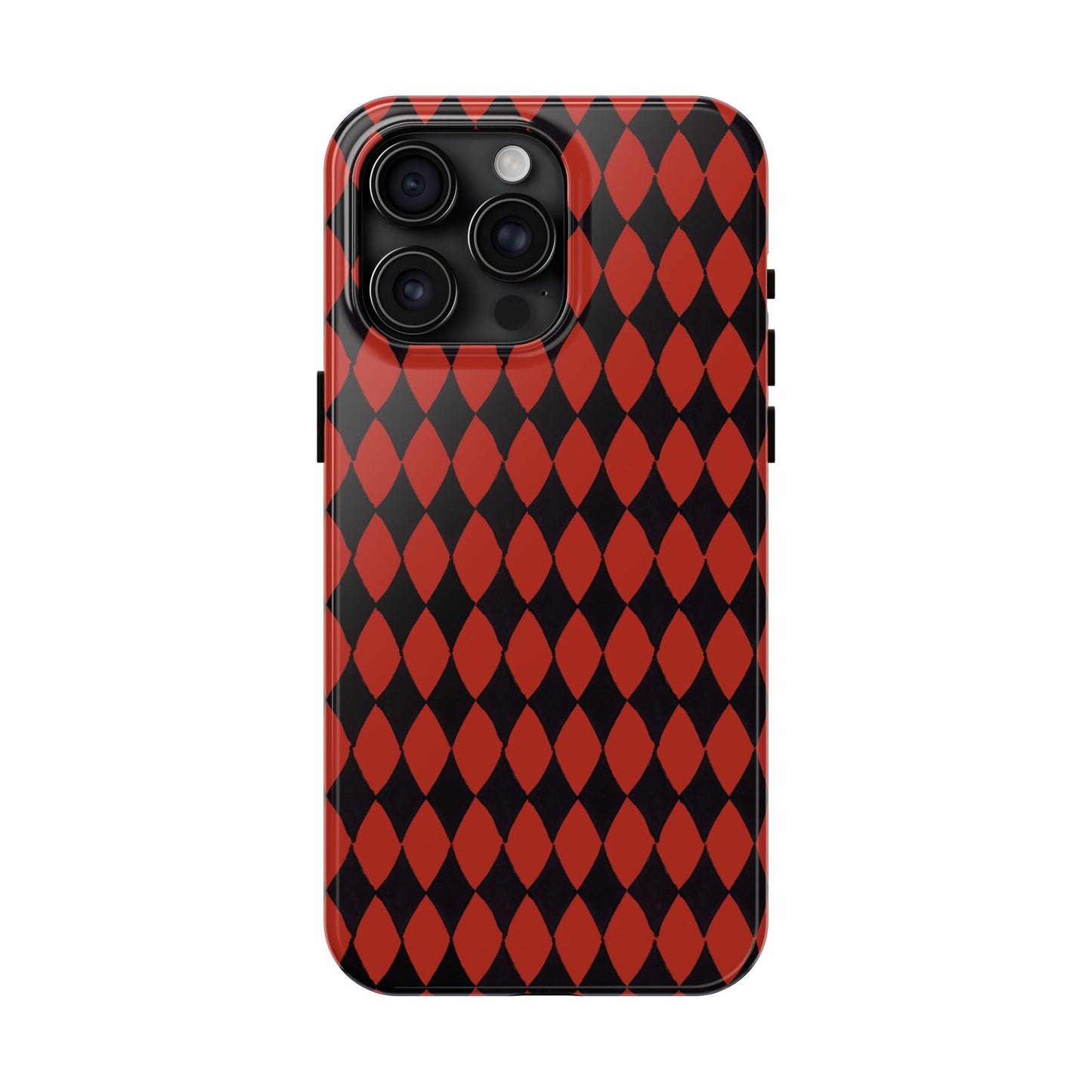 Diamond Red / Black Phone Case