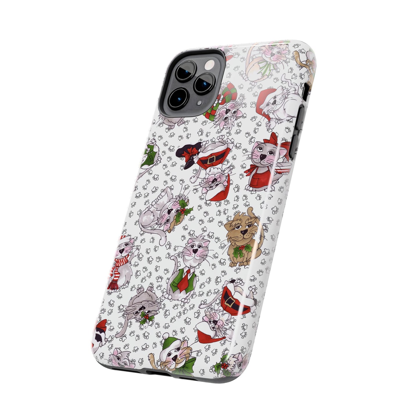 Kitty Blizzard White Phone Case