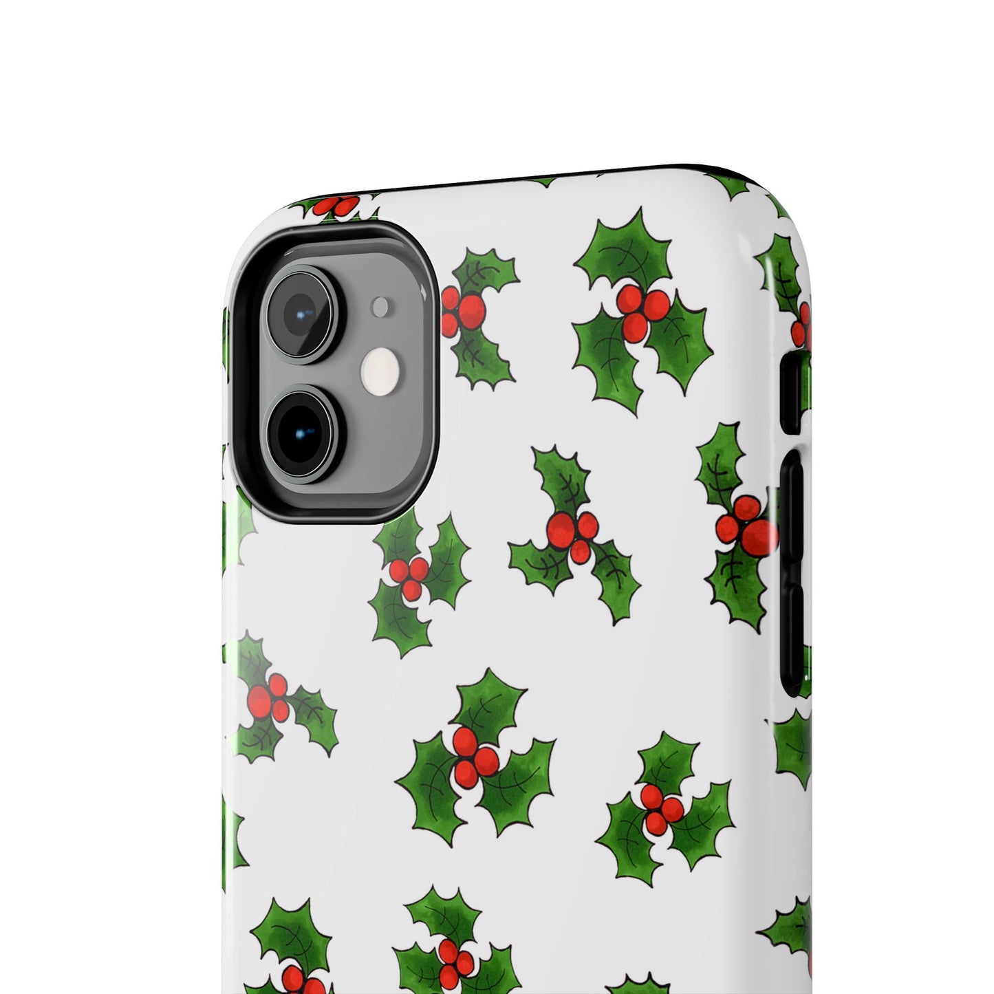 Lotsa Holly White Phone Case
