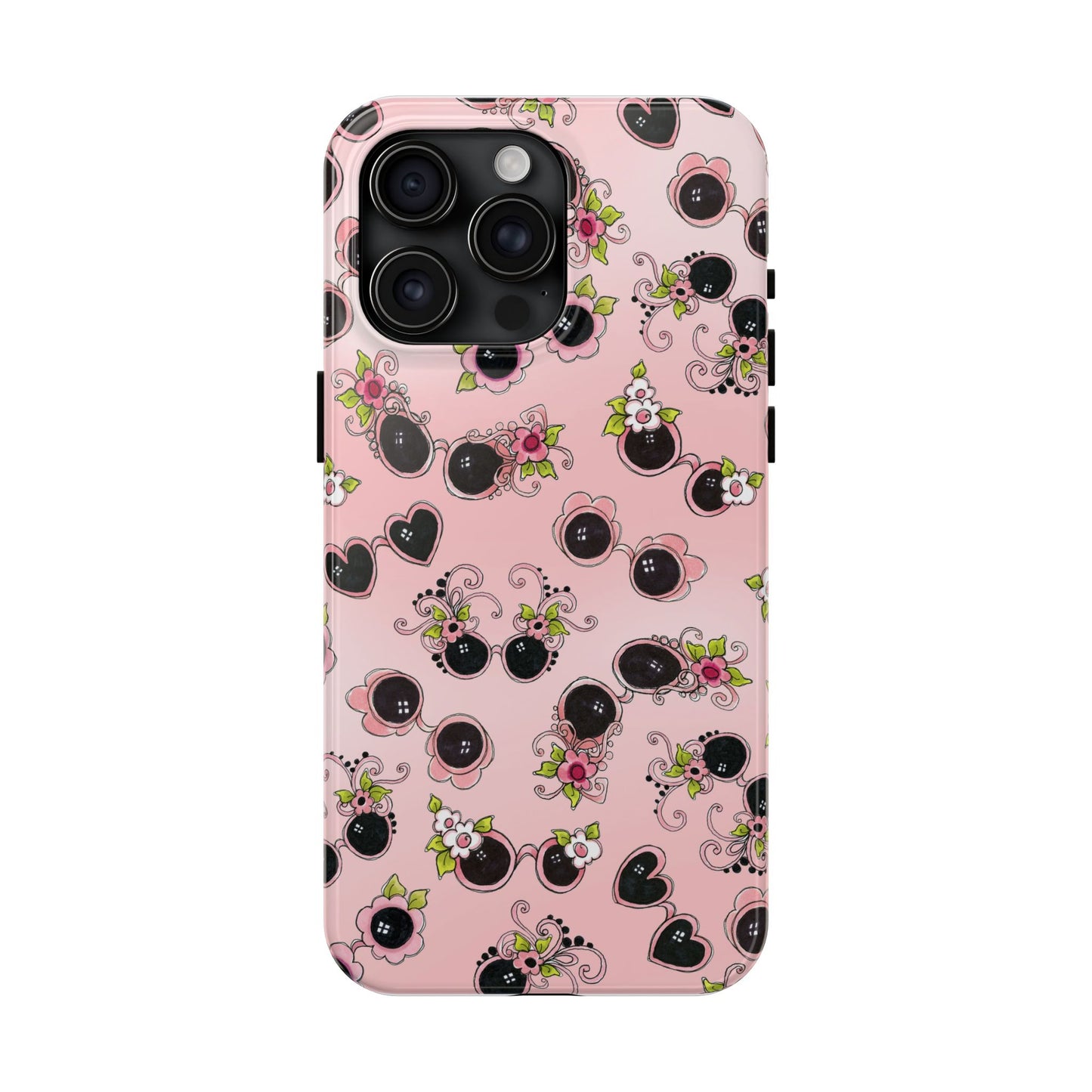 Tossed Shades Pink Phone Case
