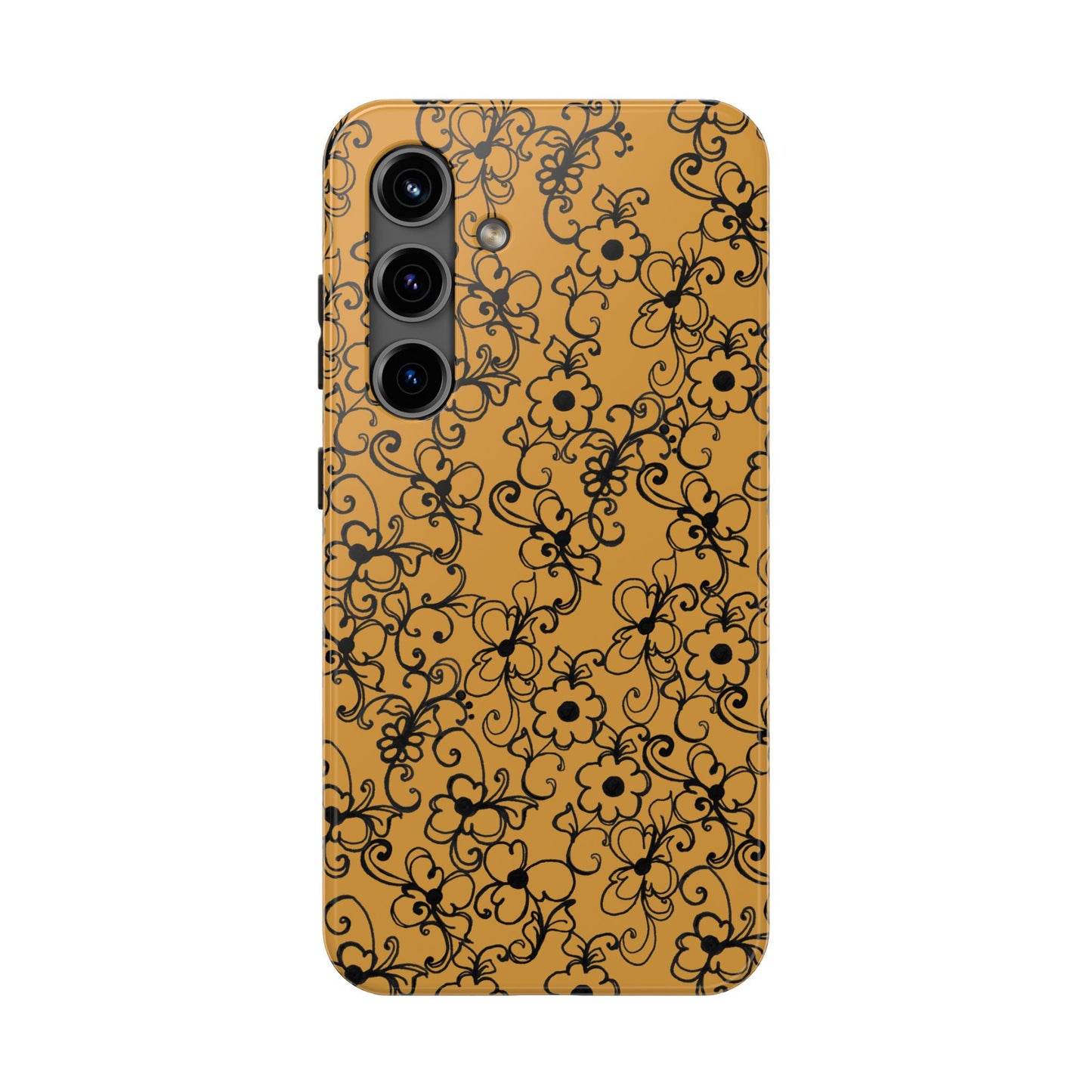 Daisy Jungle Yellow Phone Case