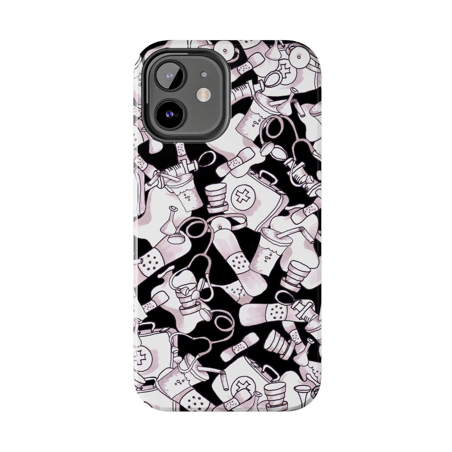 Med Stuff Black Phone Case