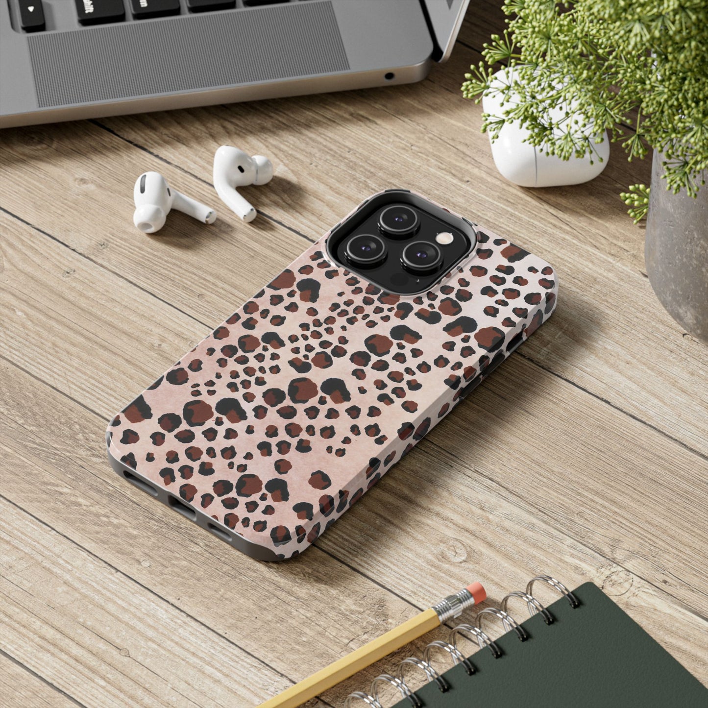 Leopard Light Pink Phone Case