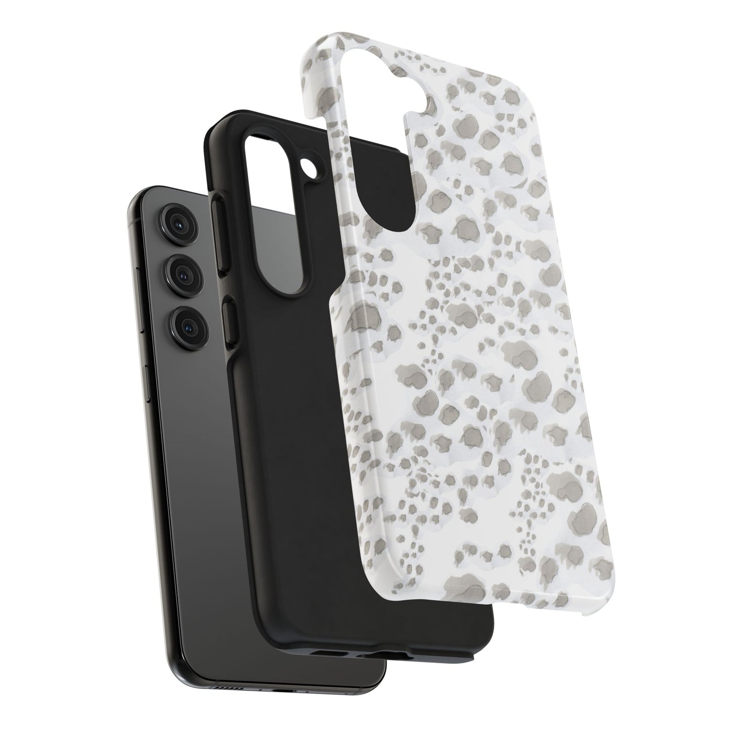 Kitty Dots White Phone Case