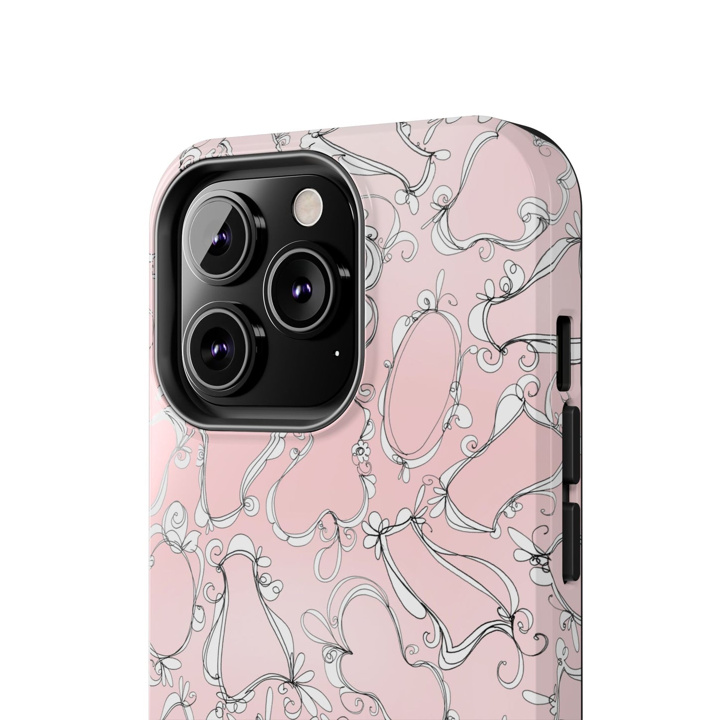 Fancy Frames Pink / White Phone Case