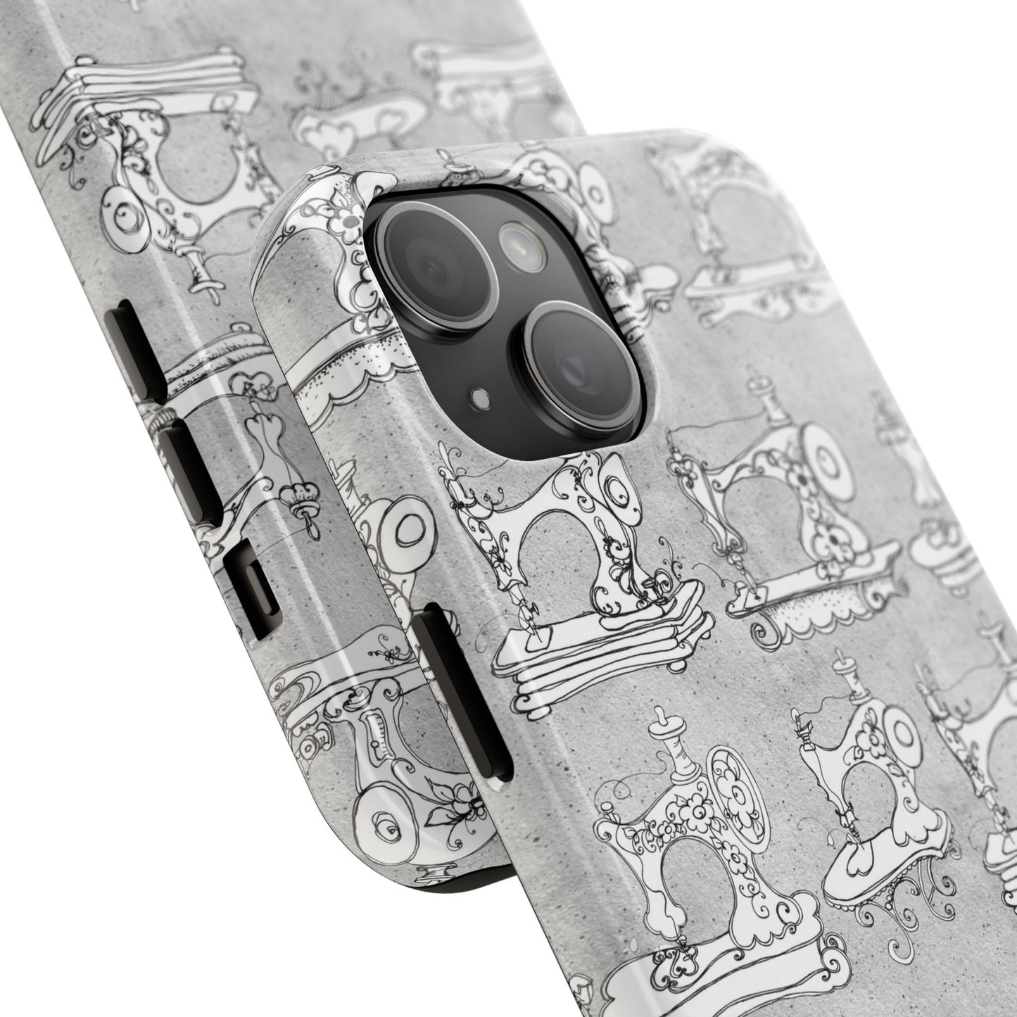 Machination Silver Phone Case