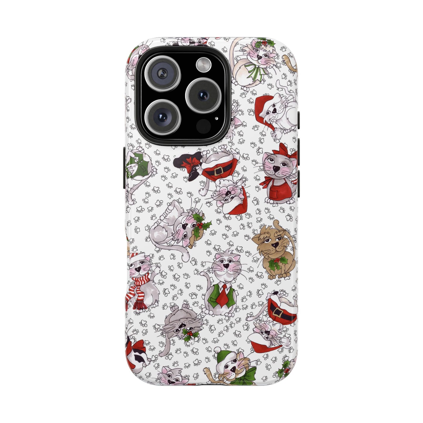 Kitty Blizzard White Phone Case