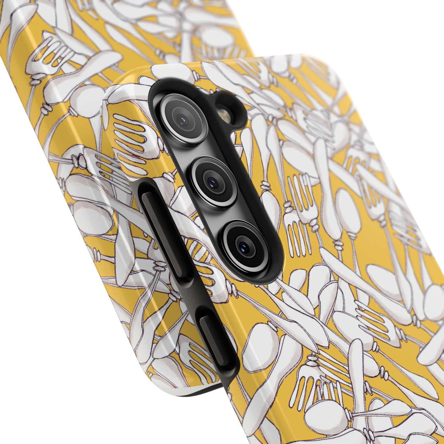 Silverware Wars Yellow Phone Case