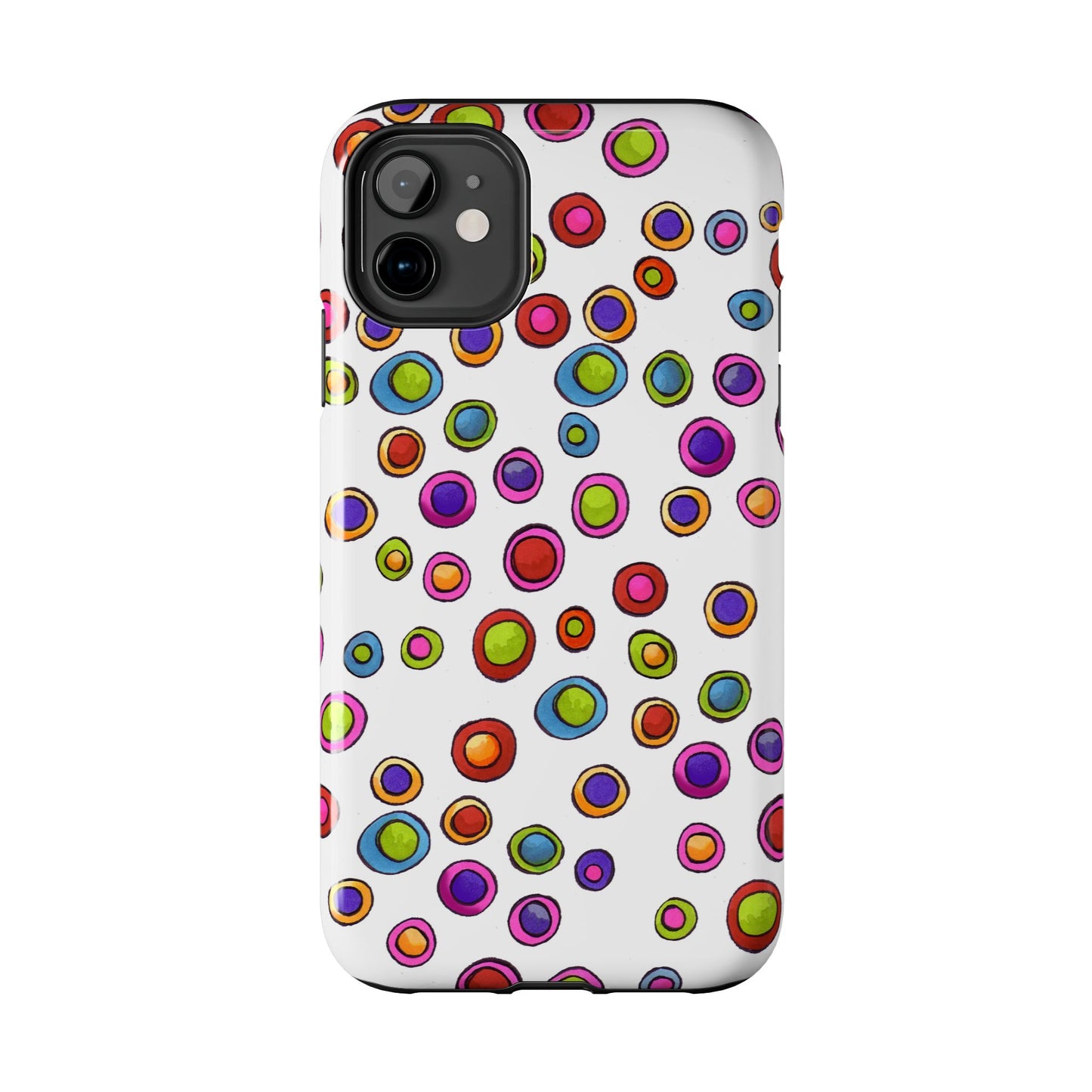 Dopey Dots White Phone Case