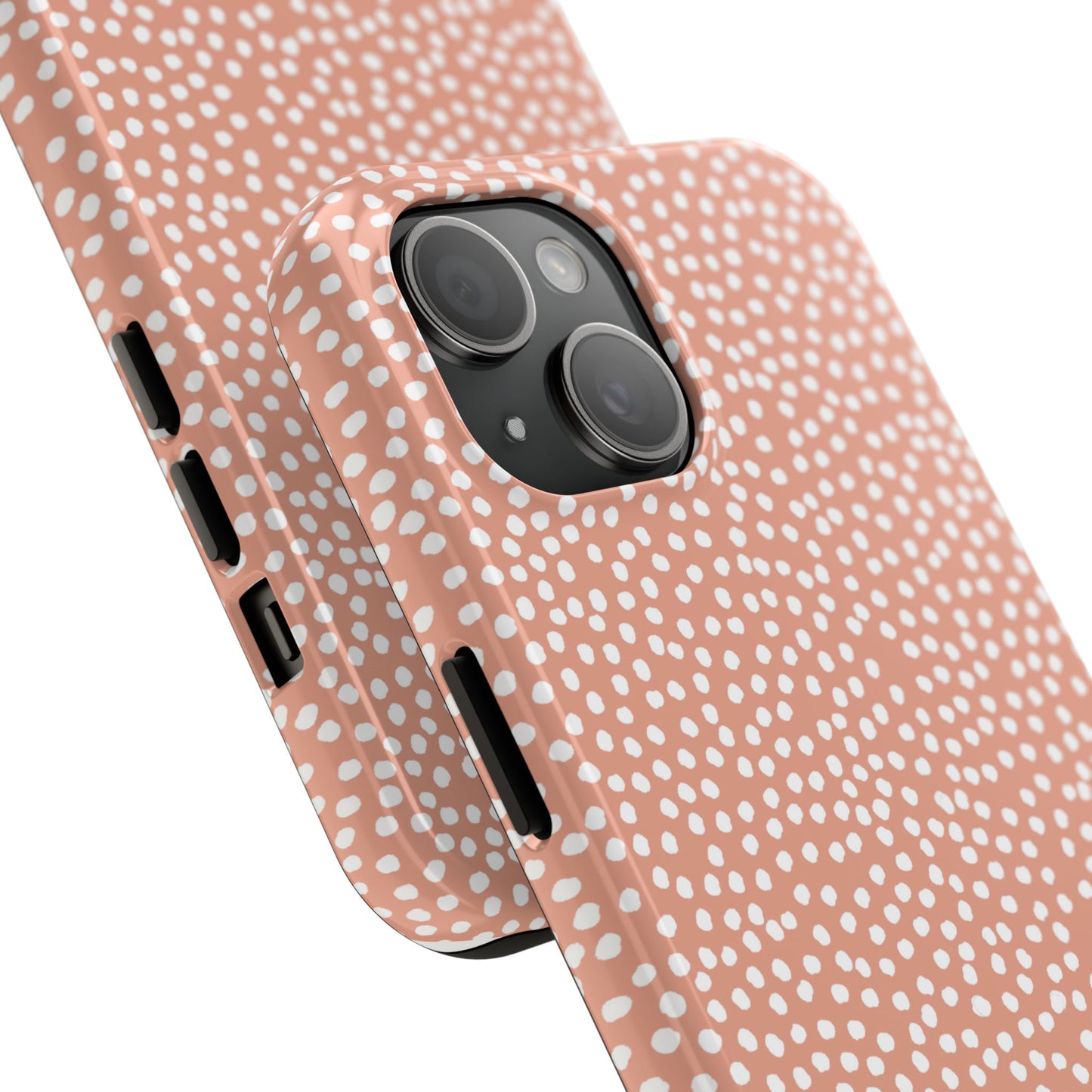 Bitty Dots Melon / White Phone Case