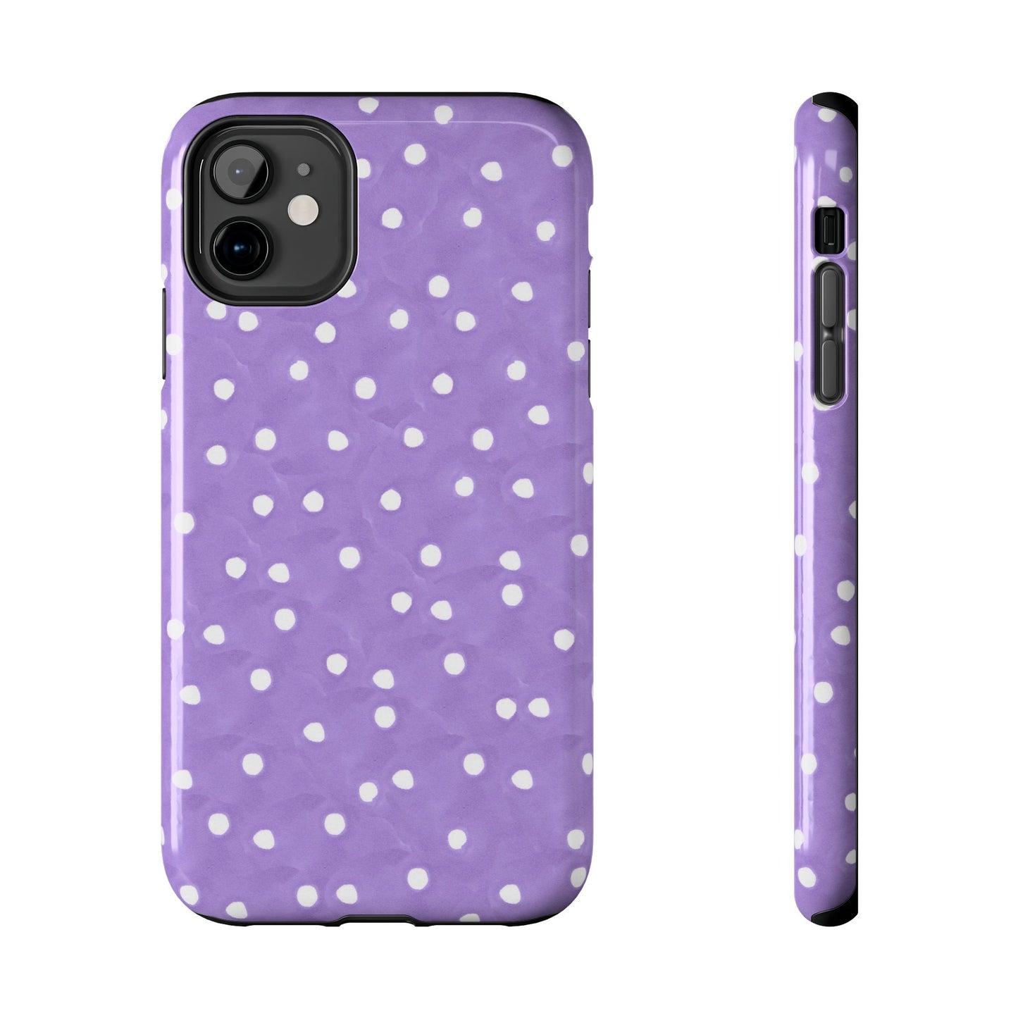 Curious Dots Purple Phone Case