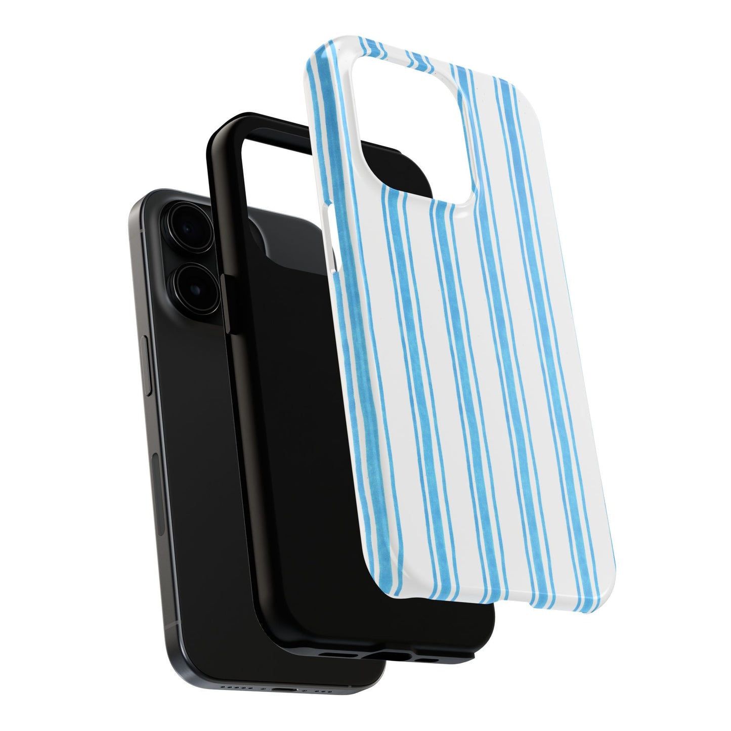 Awning Stripe Turquoise Phone Case