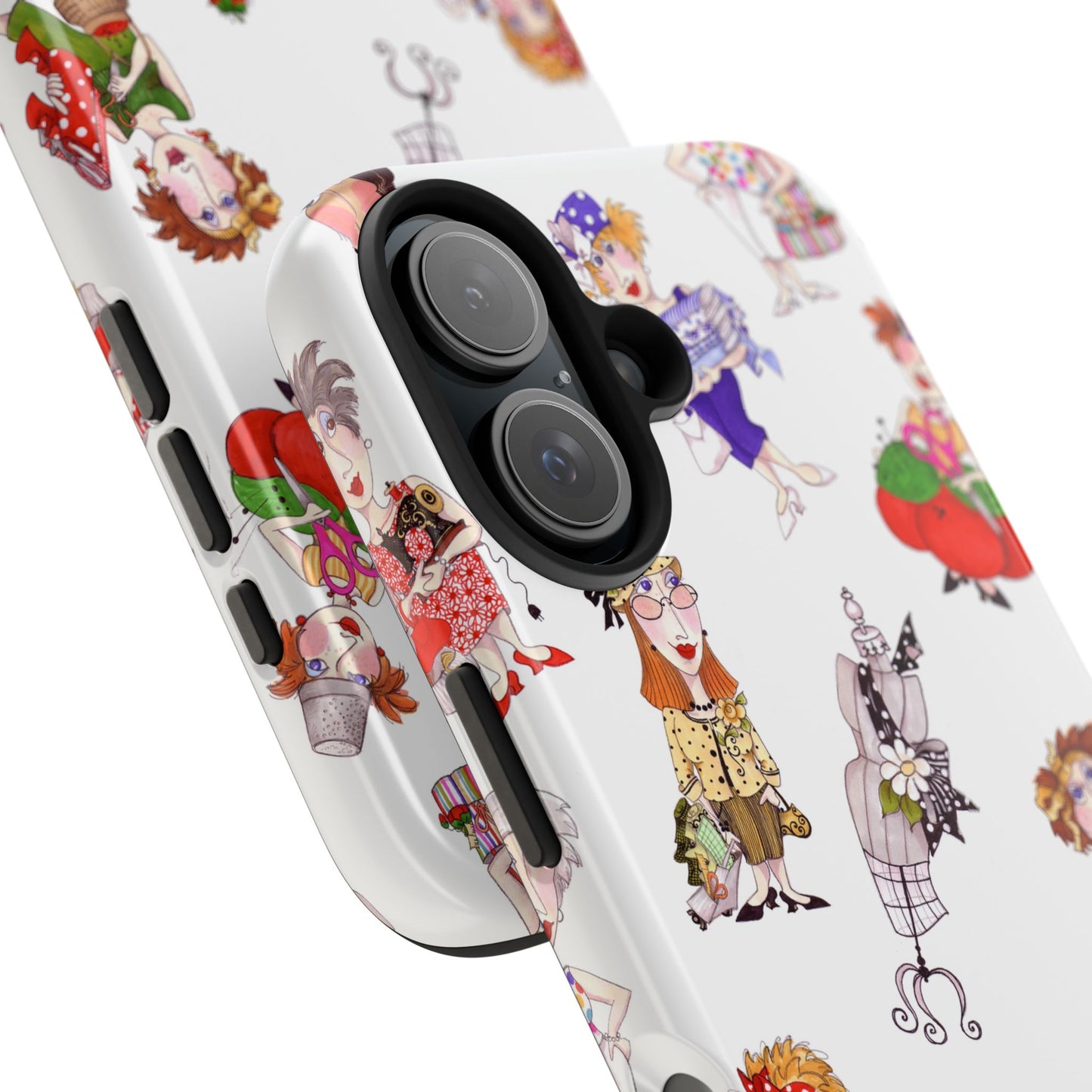 Sewphisticates White Phone Case