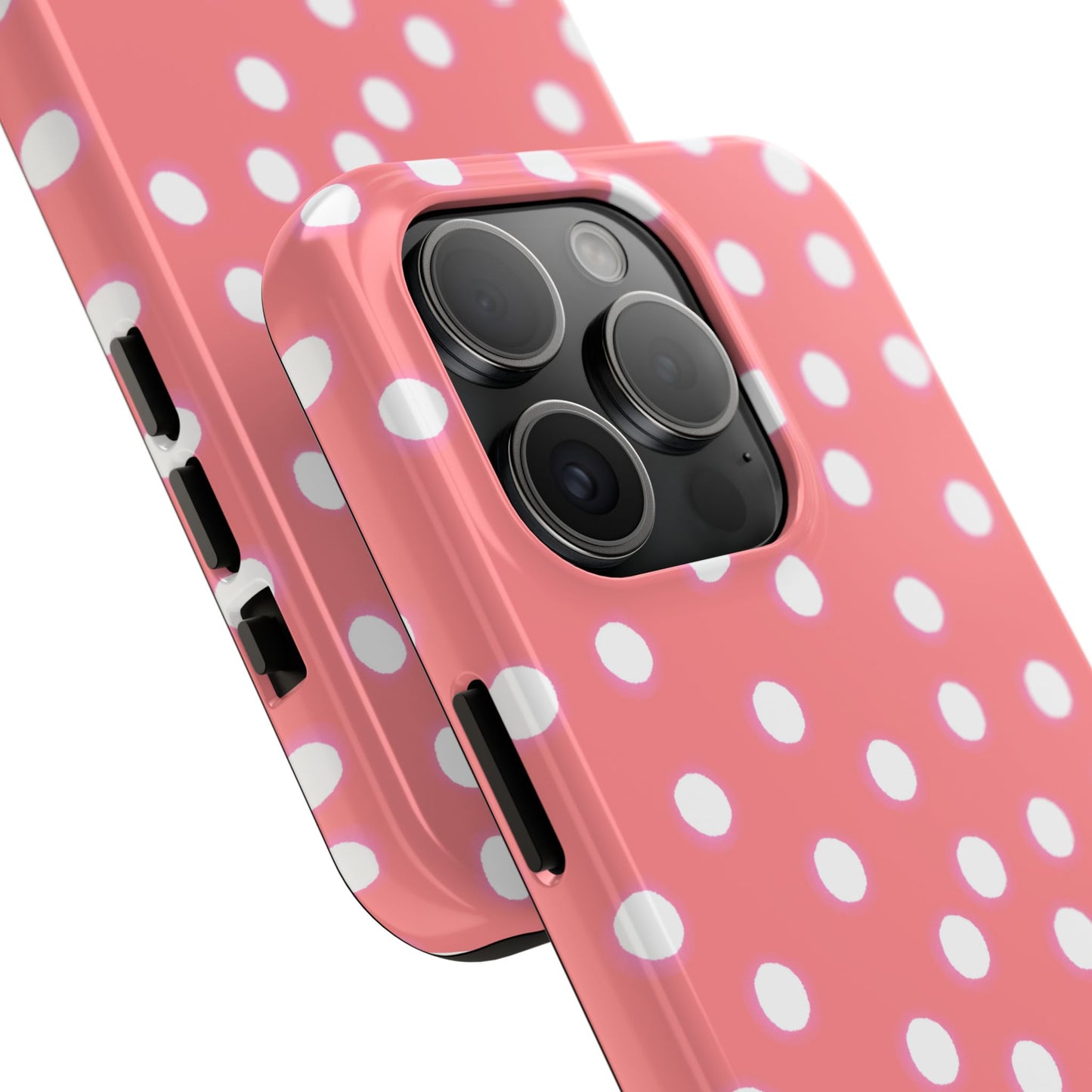 Plump Dots Coral Phone Case