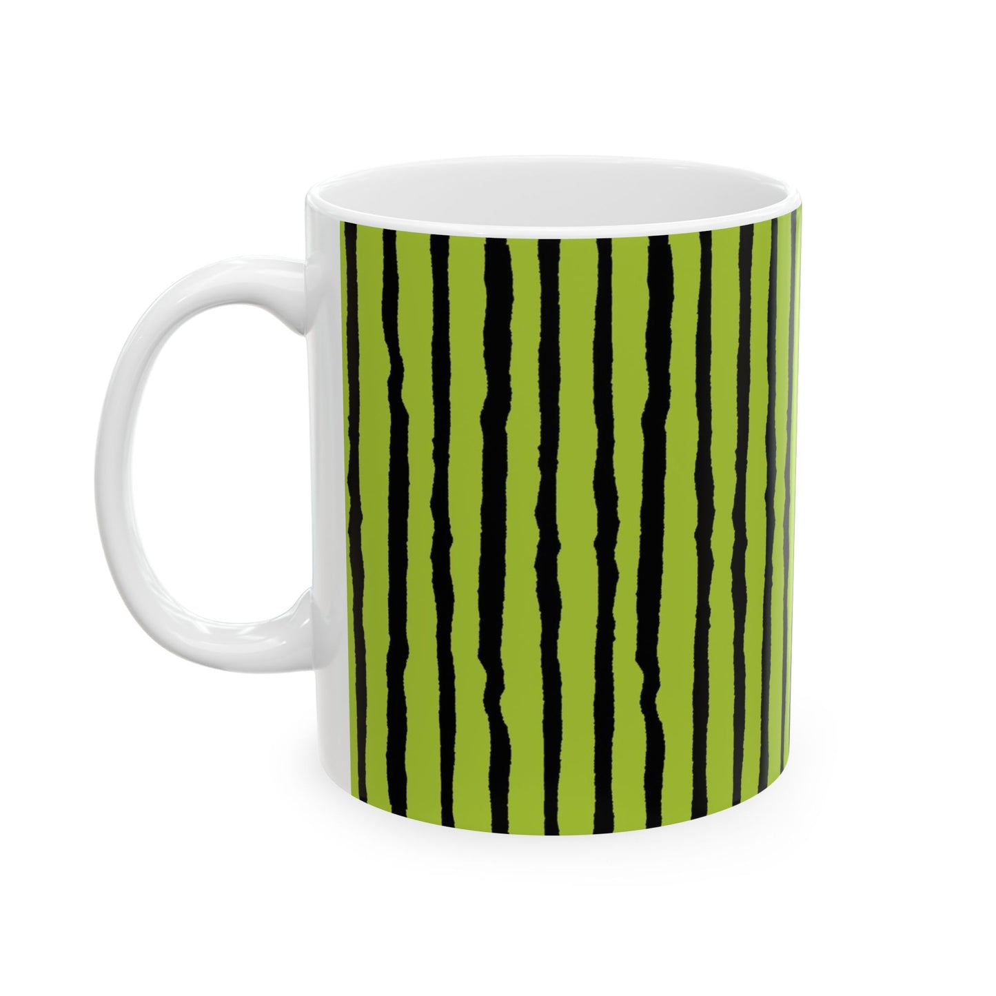 Sorta Stripe Green / Black Cup