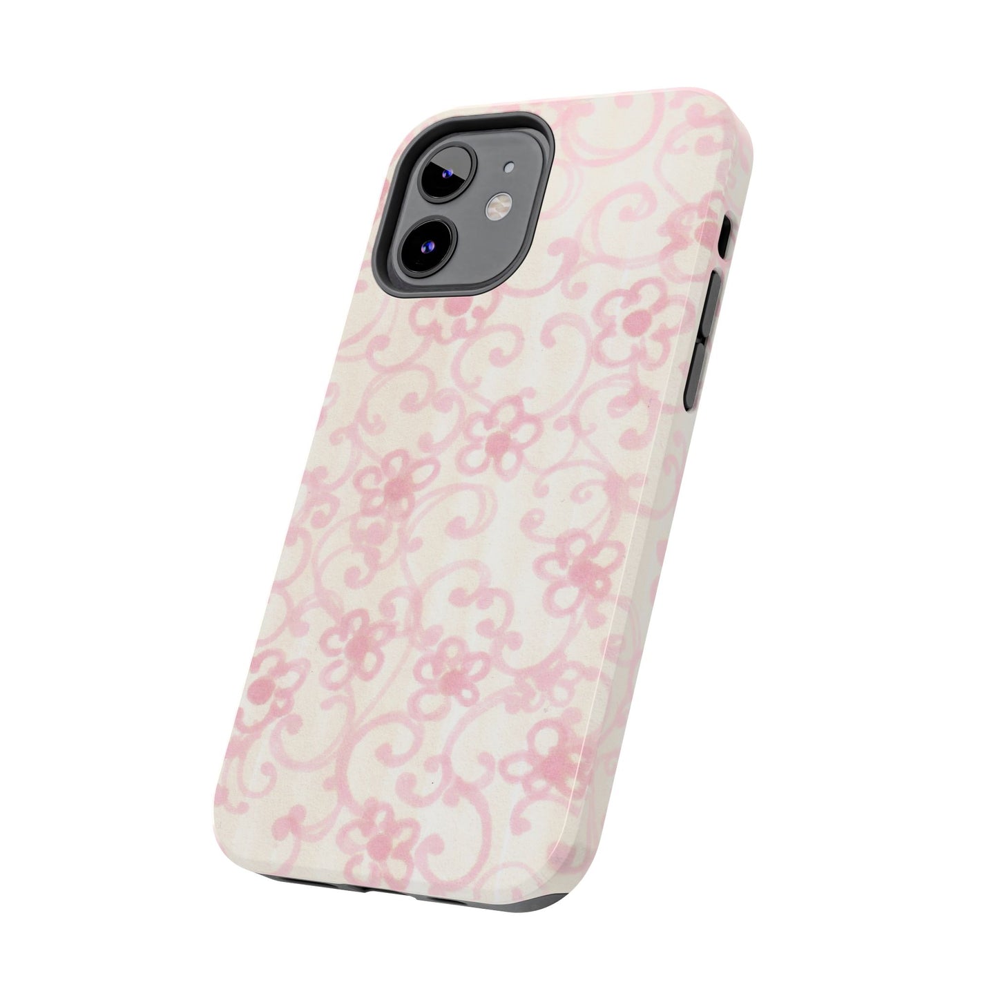 Floral Scroll Phone Case