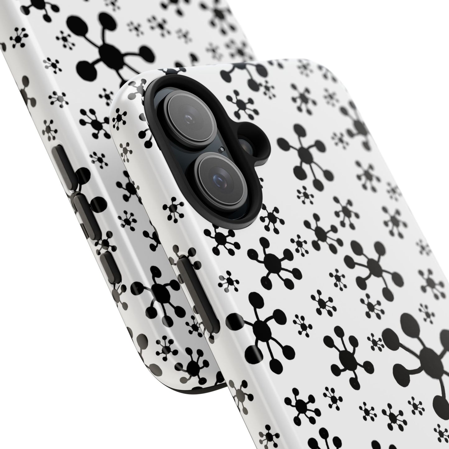 Jacks White / Black Phone Case