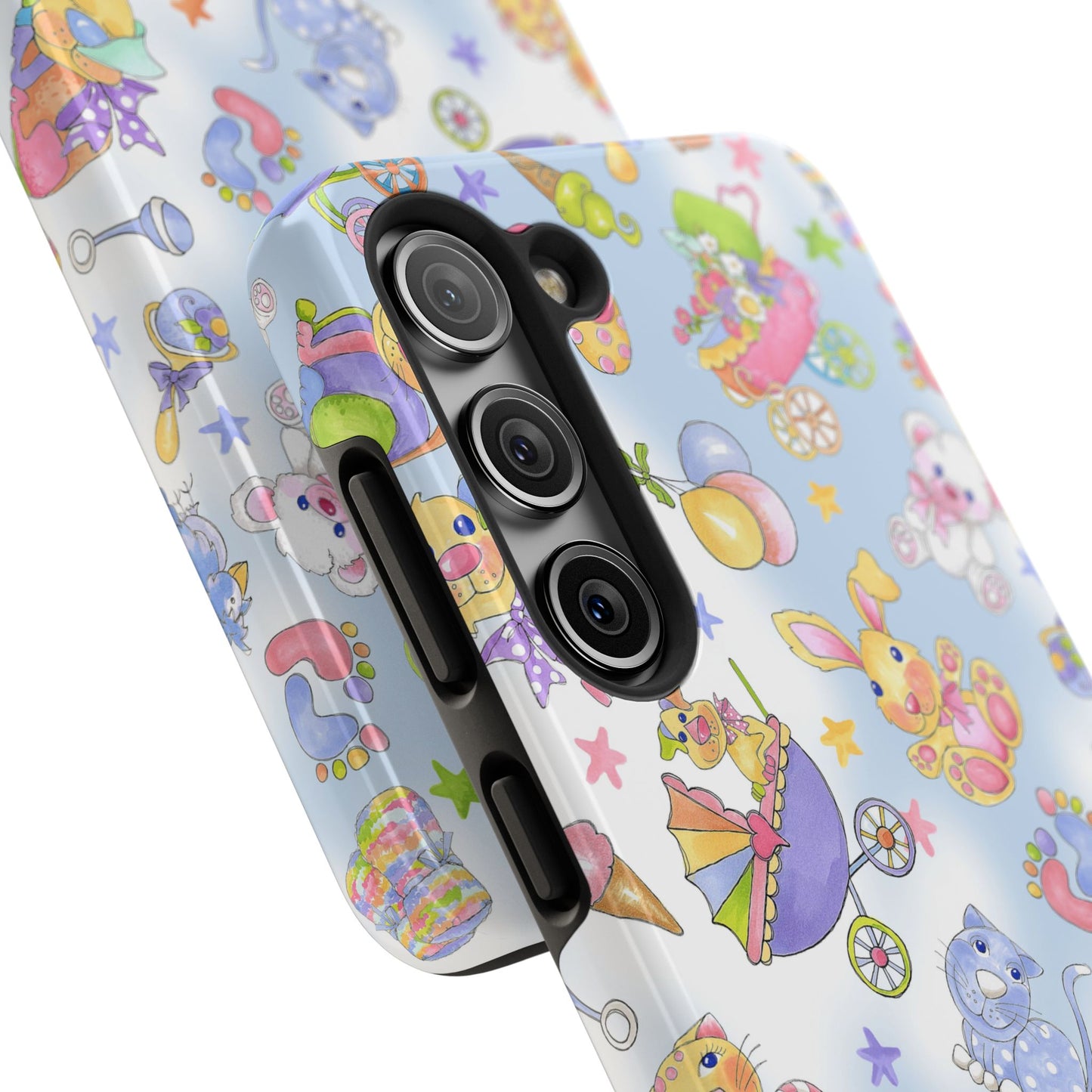 Busy Baby Blue Sky Phone Case