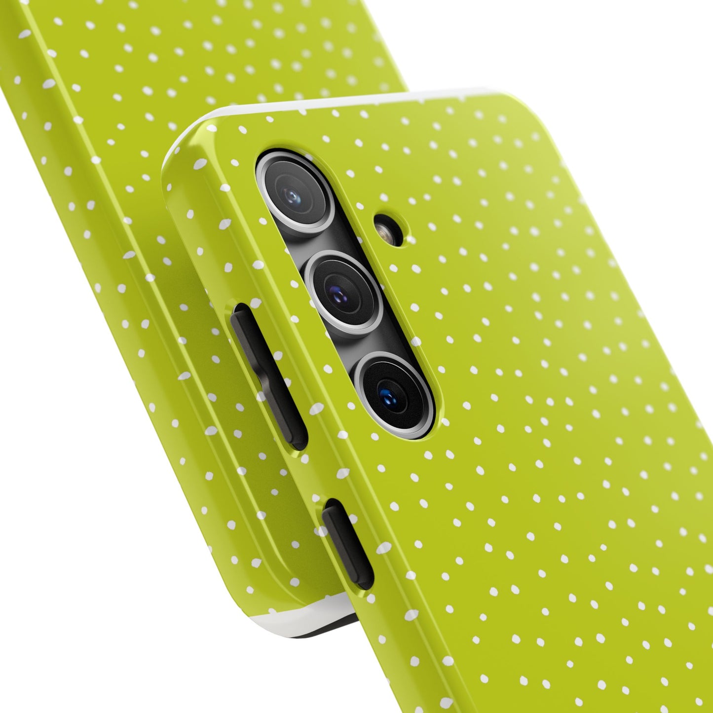 Dinky Dots Lime / White Phone Case