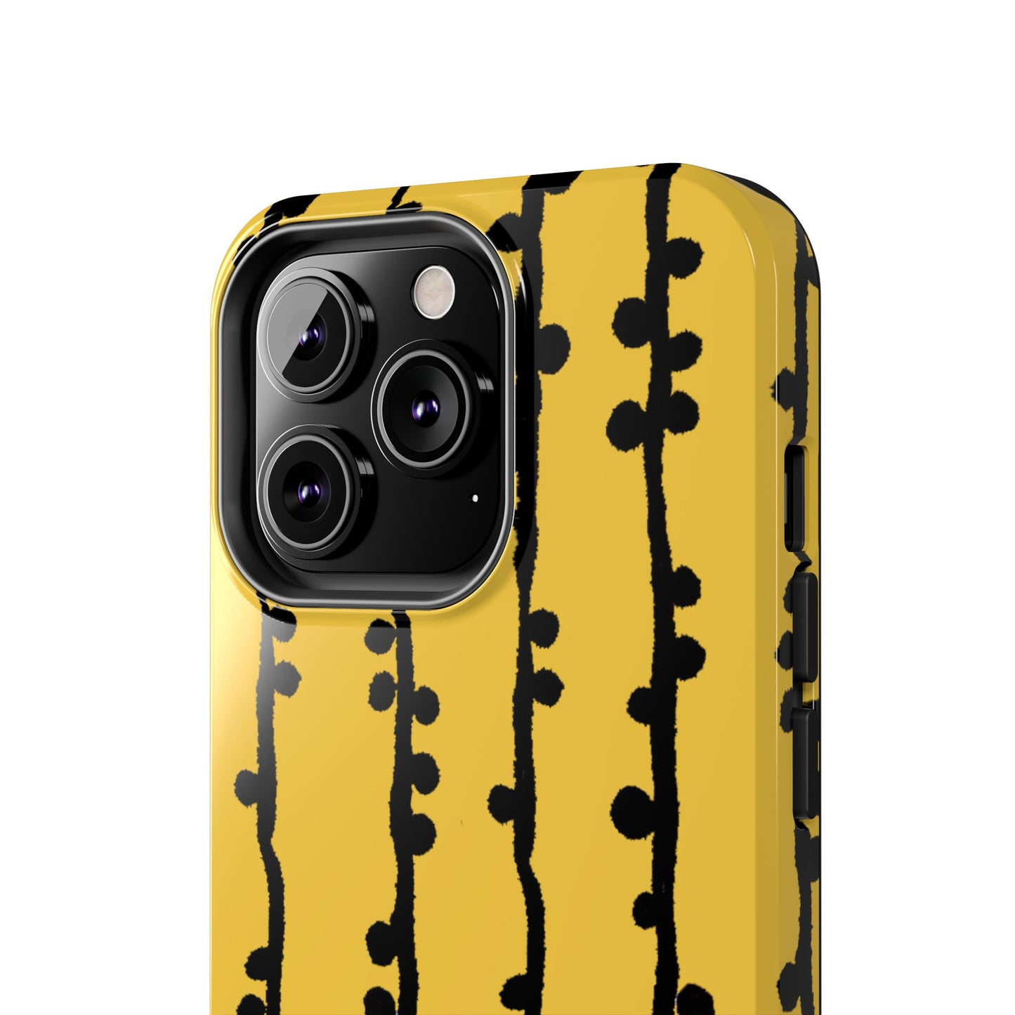 Loopy Stripe Yellow Phone Case