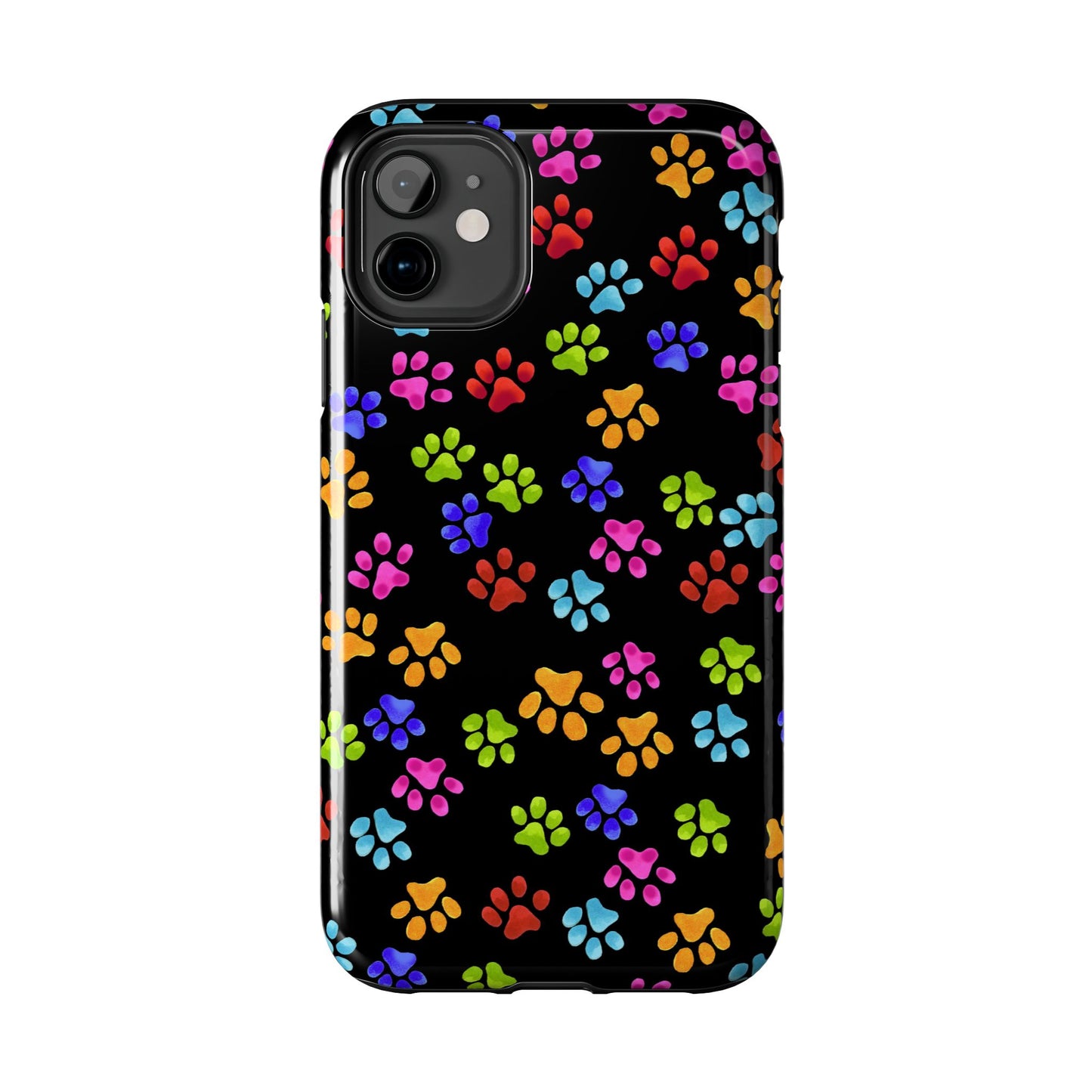 Paws Black Phone Case