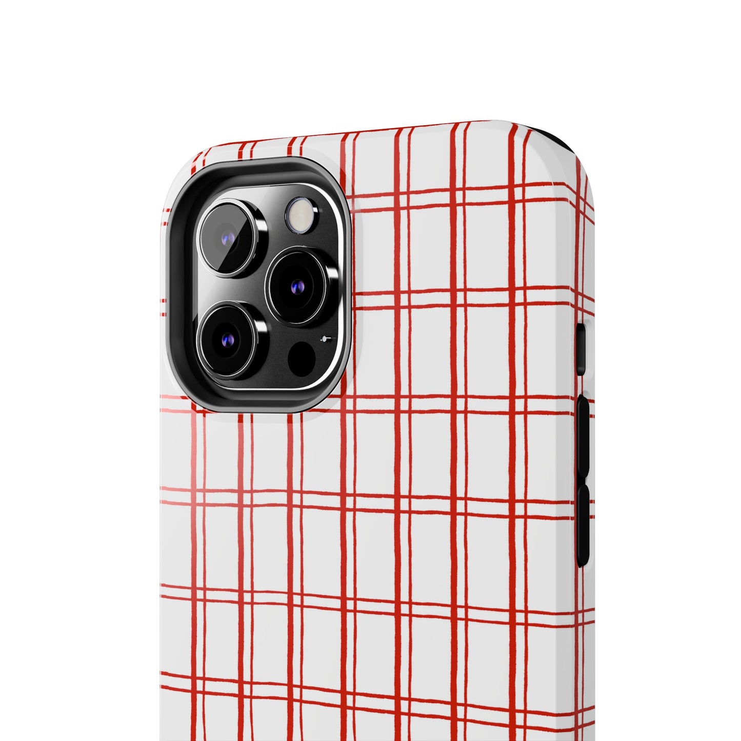 Kitchen Plaid White / Red Phone Case