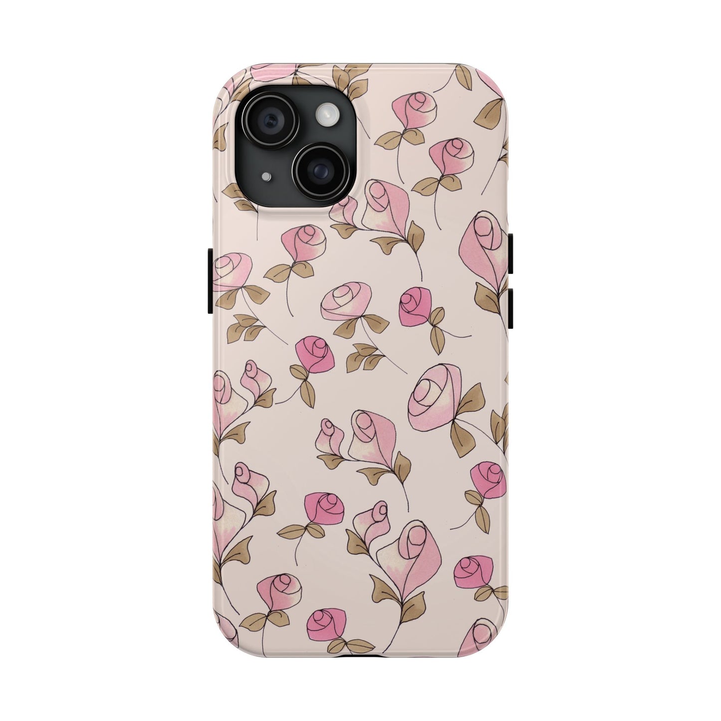 Simply Roses Vanilla Phone Case
