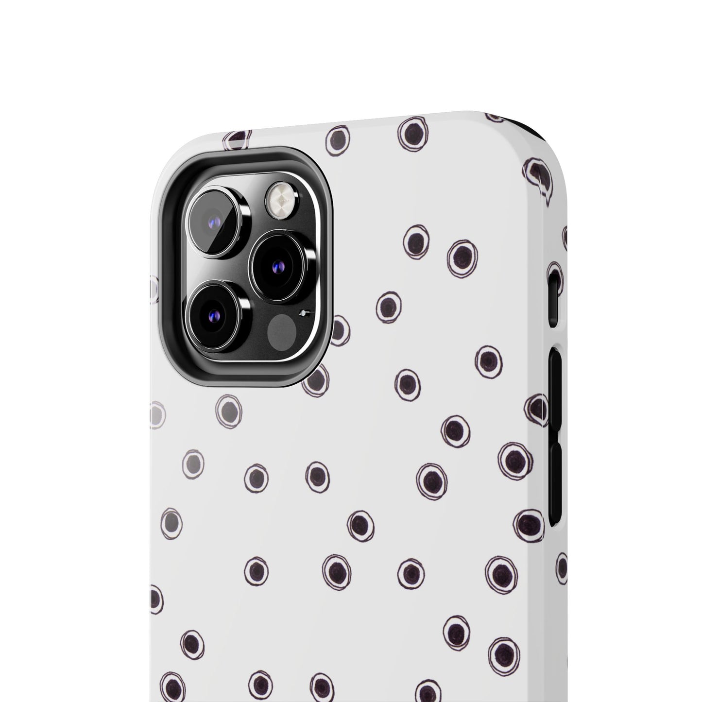 Halo Dots White Phone Case