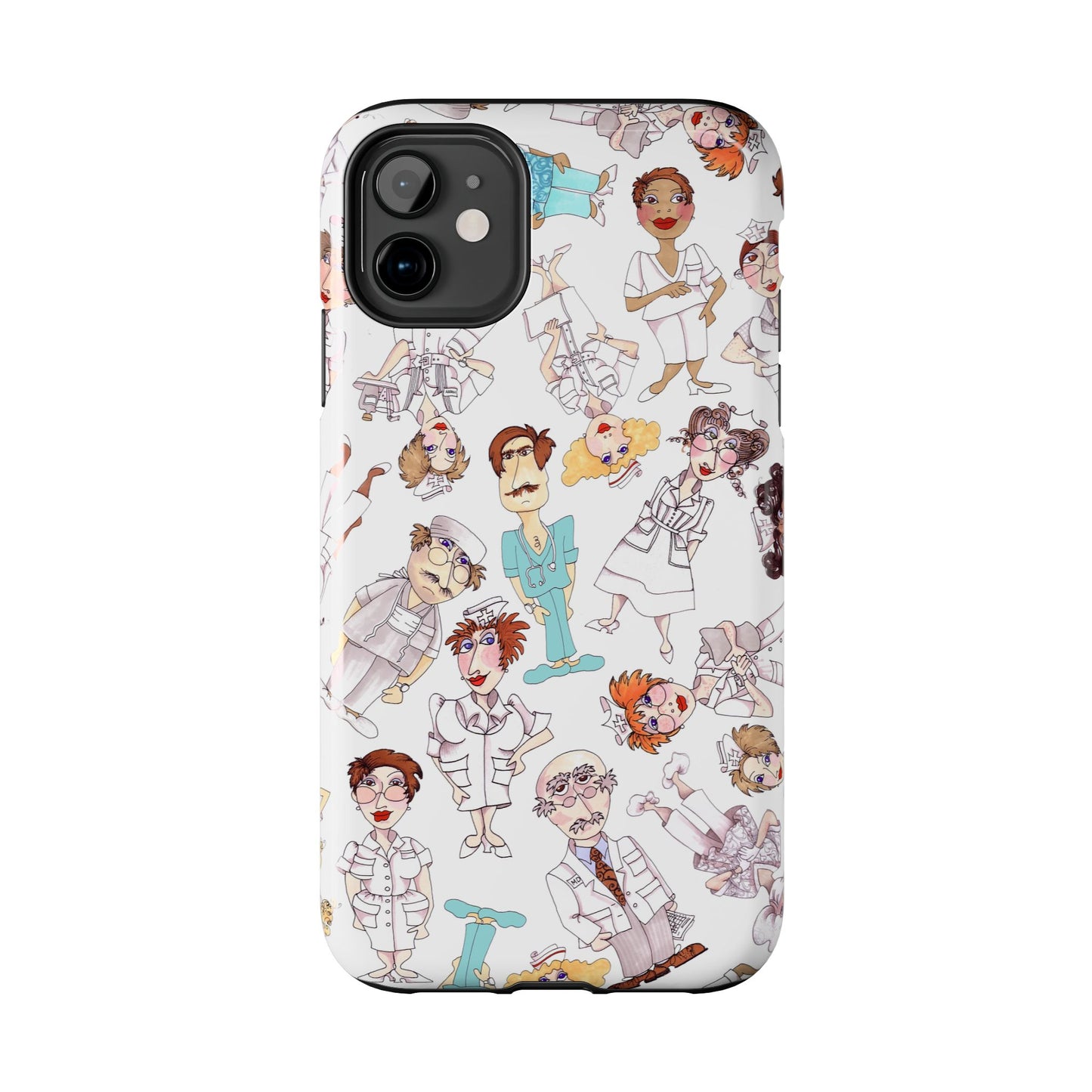 Happy Staff White Phone Case