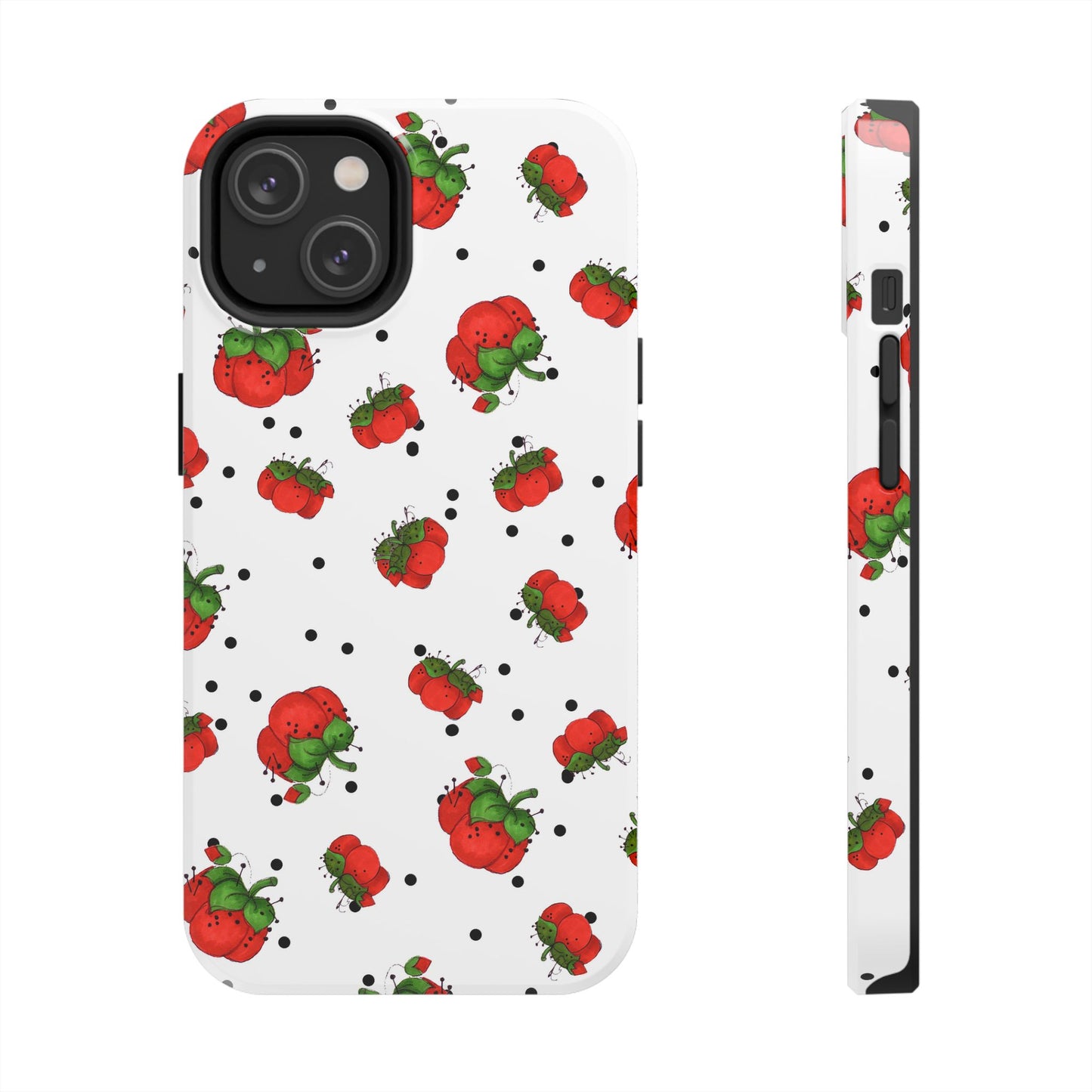 Pin Dots White Phone Case