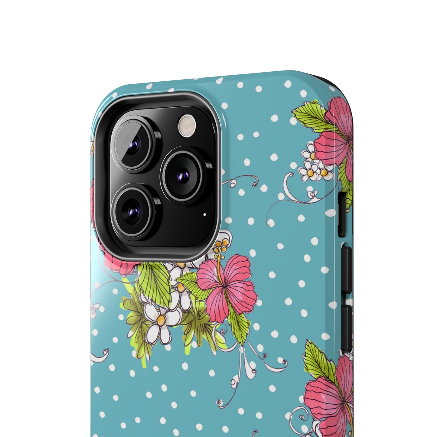 Lady Luau Turquoise Phone Case