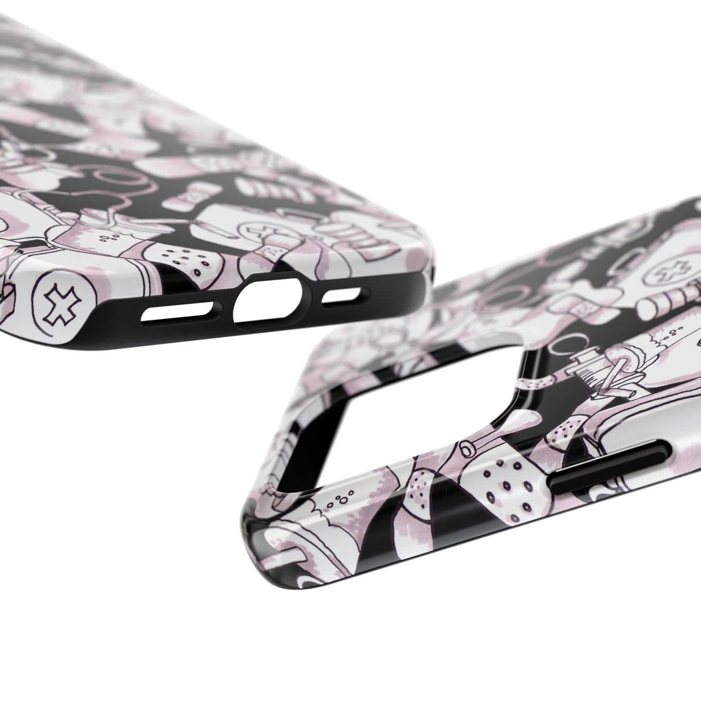 Med Stuff Black Phone Case