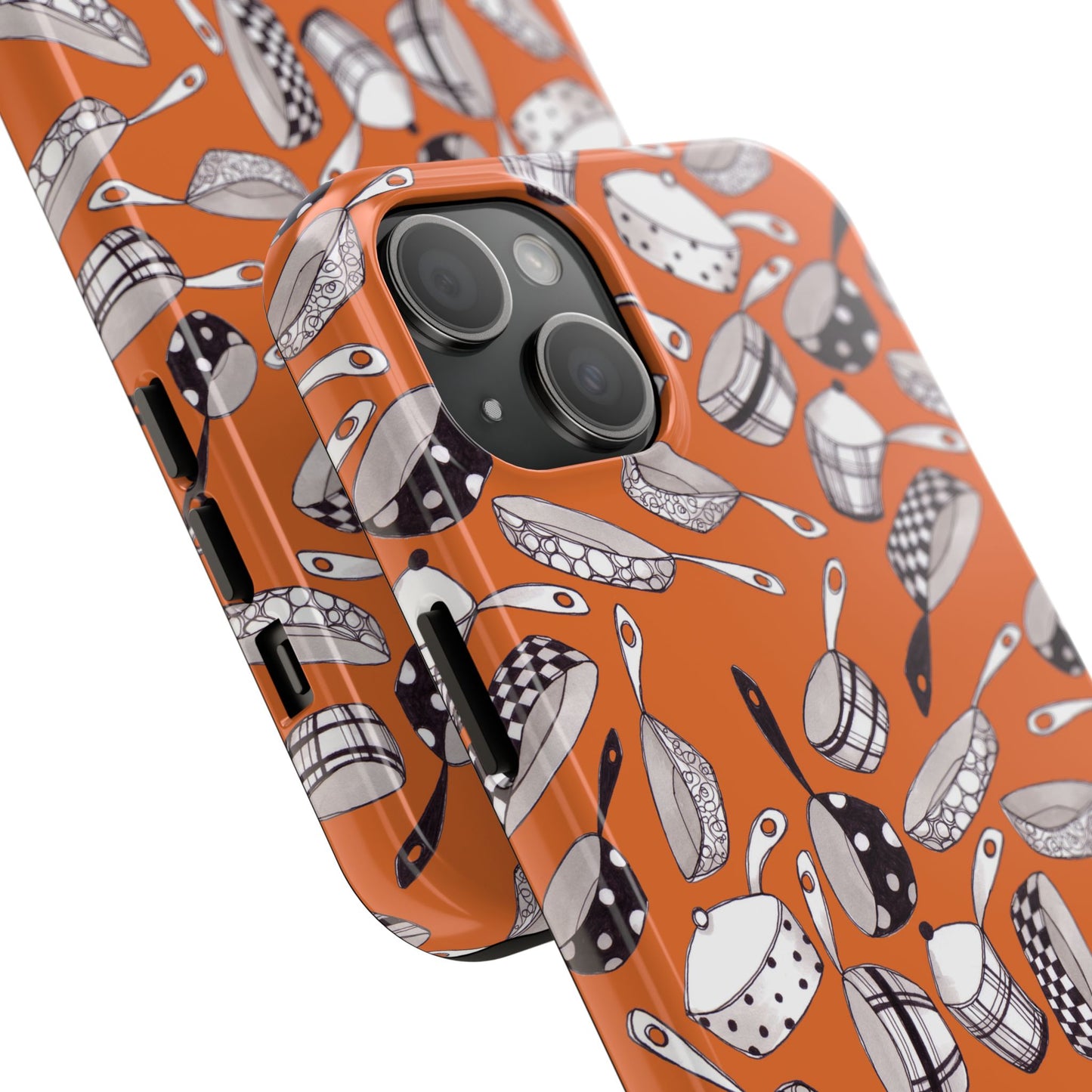 Pots & Pans Flyin' Orange Phone Case