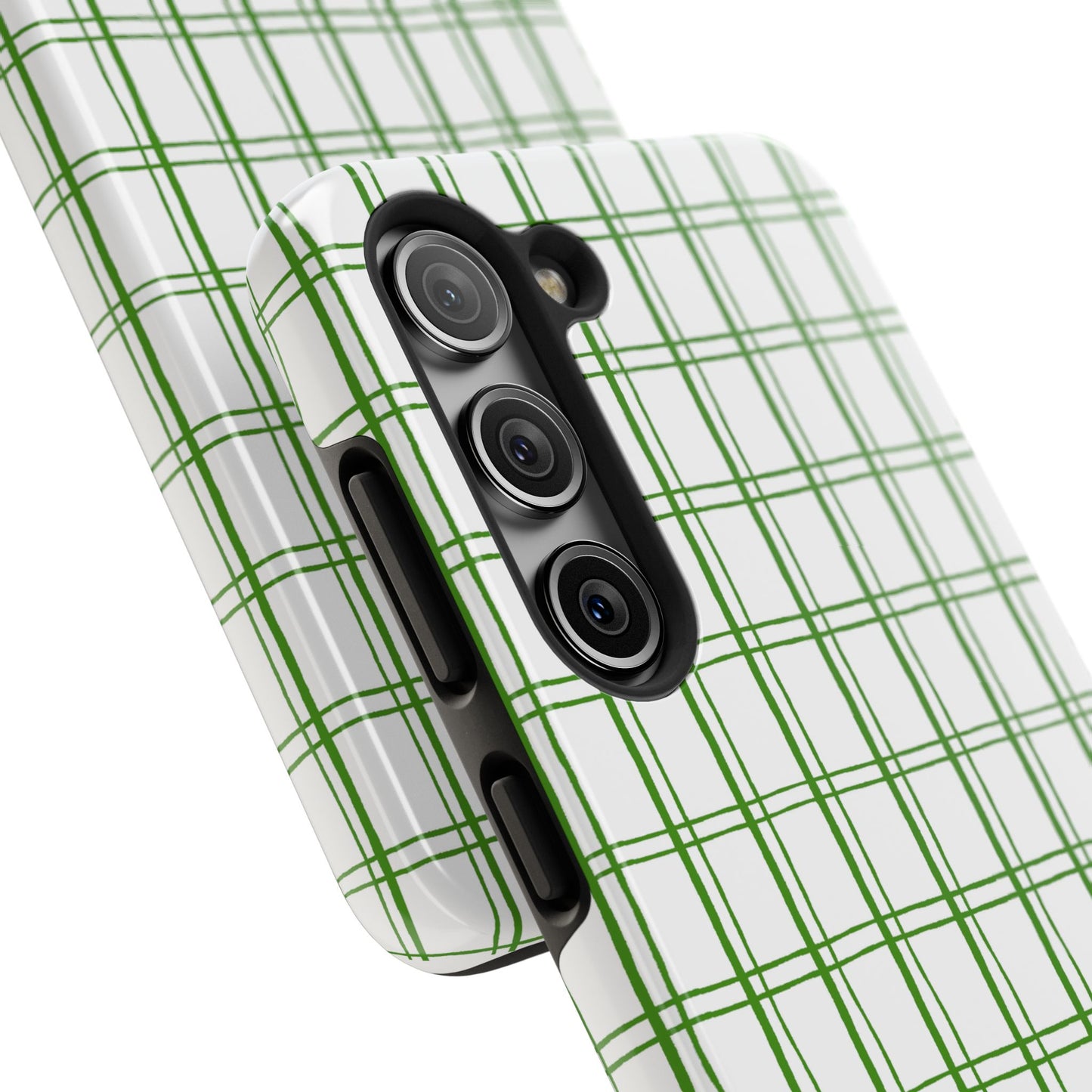 Kitchen Plaid White / Green Phone Case