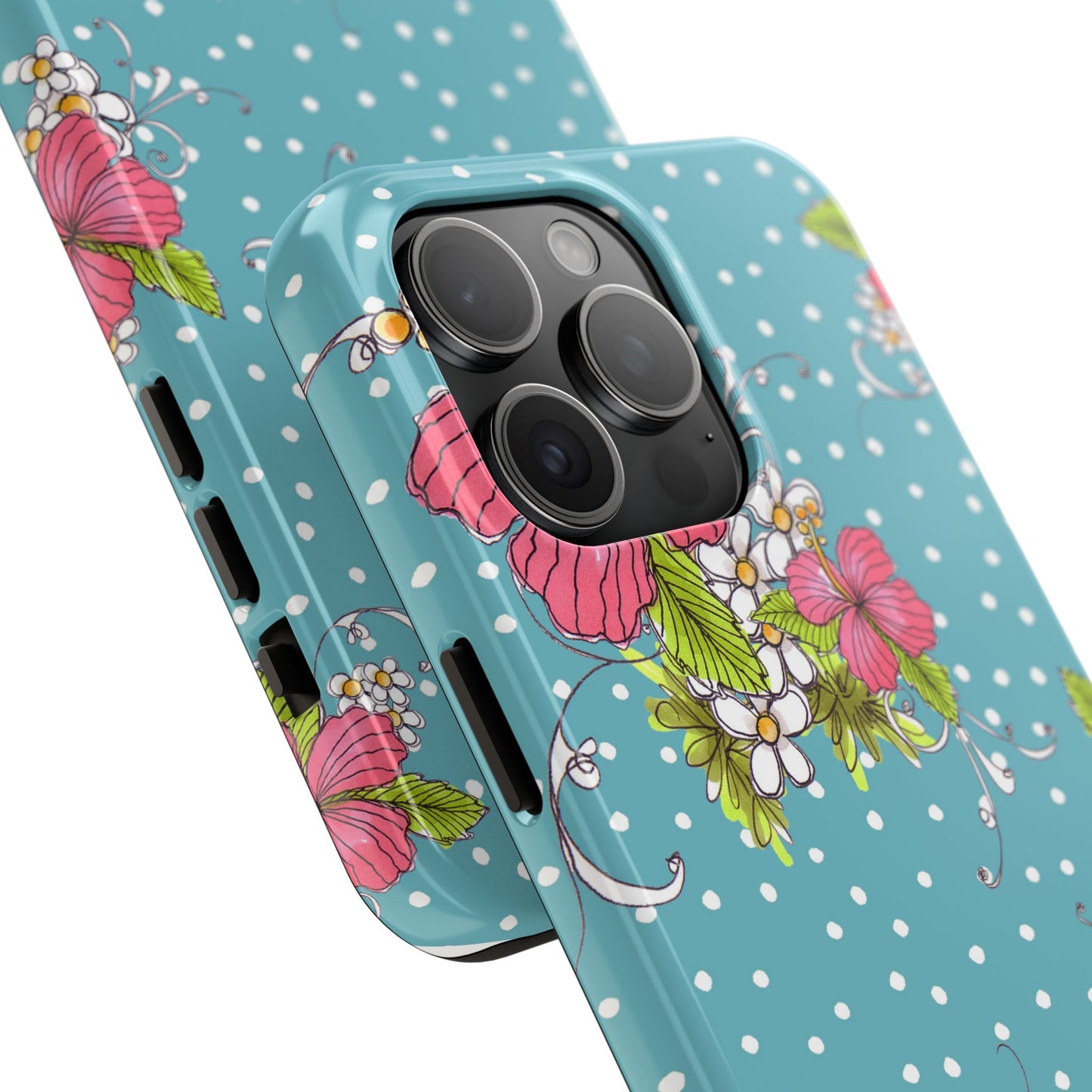 Lady Luau Turquoise Phone Case