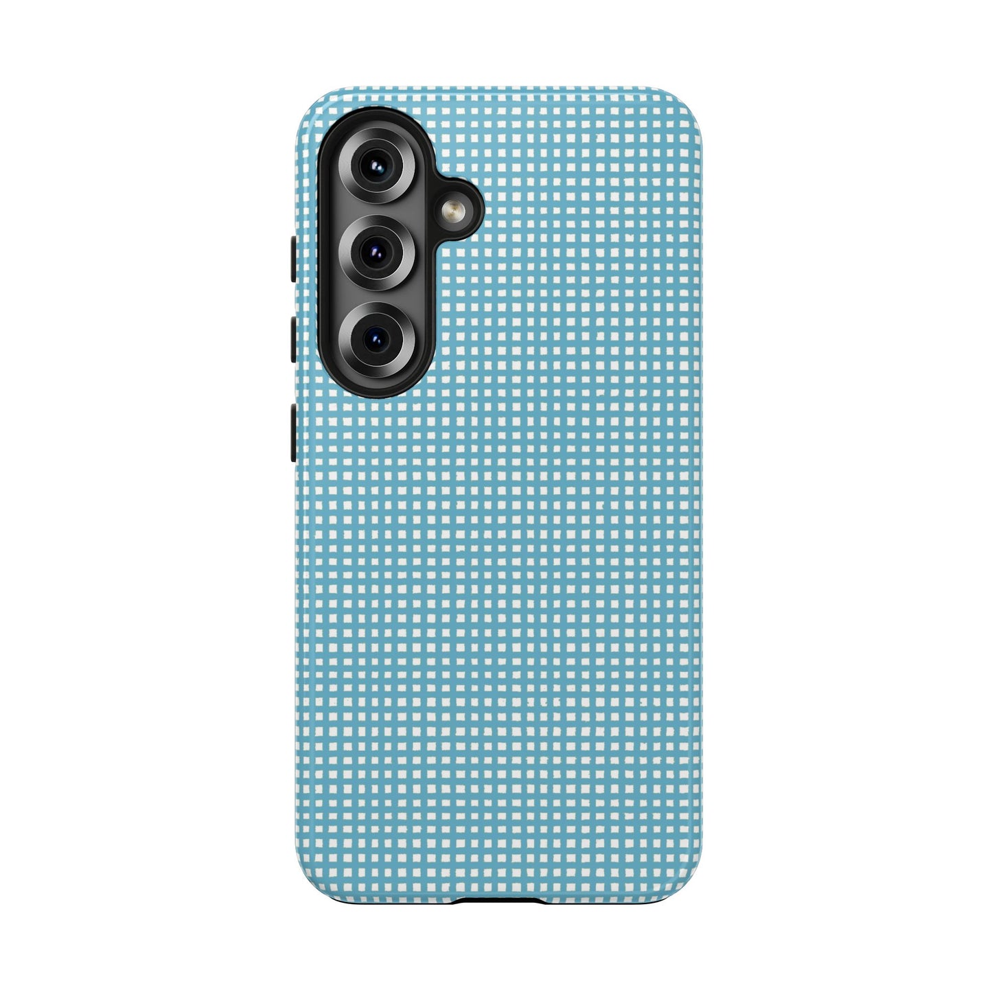 Chipper Check Turquoise Phone Case