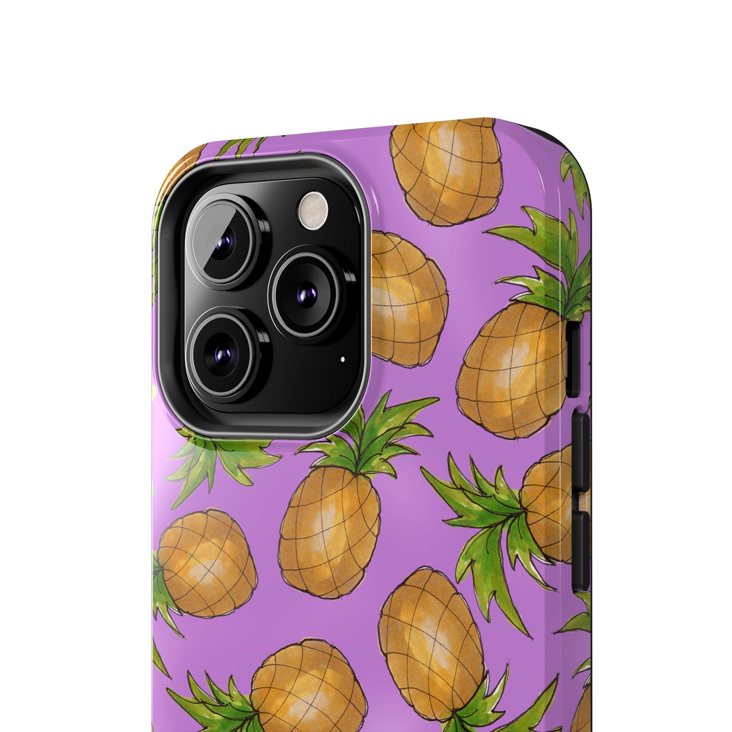 Pineapple Toss Lilac Phone Case