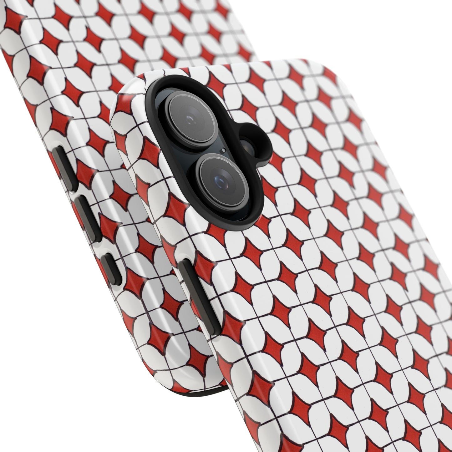 Tile-ish Red Phone Case