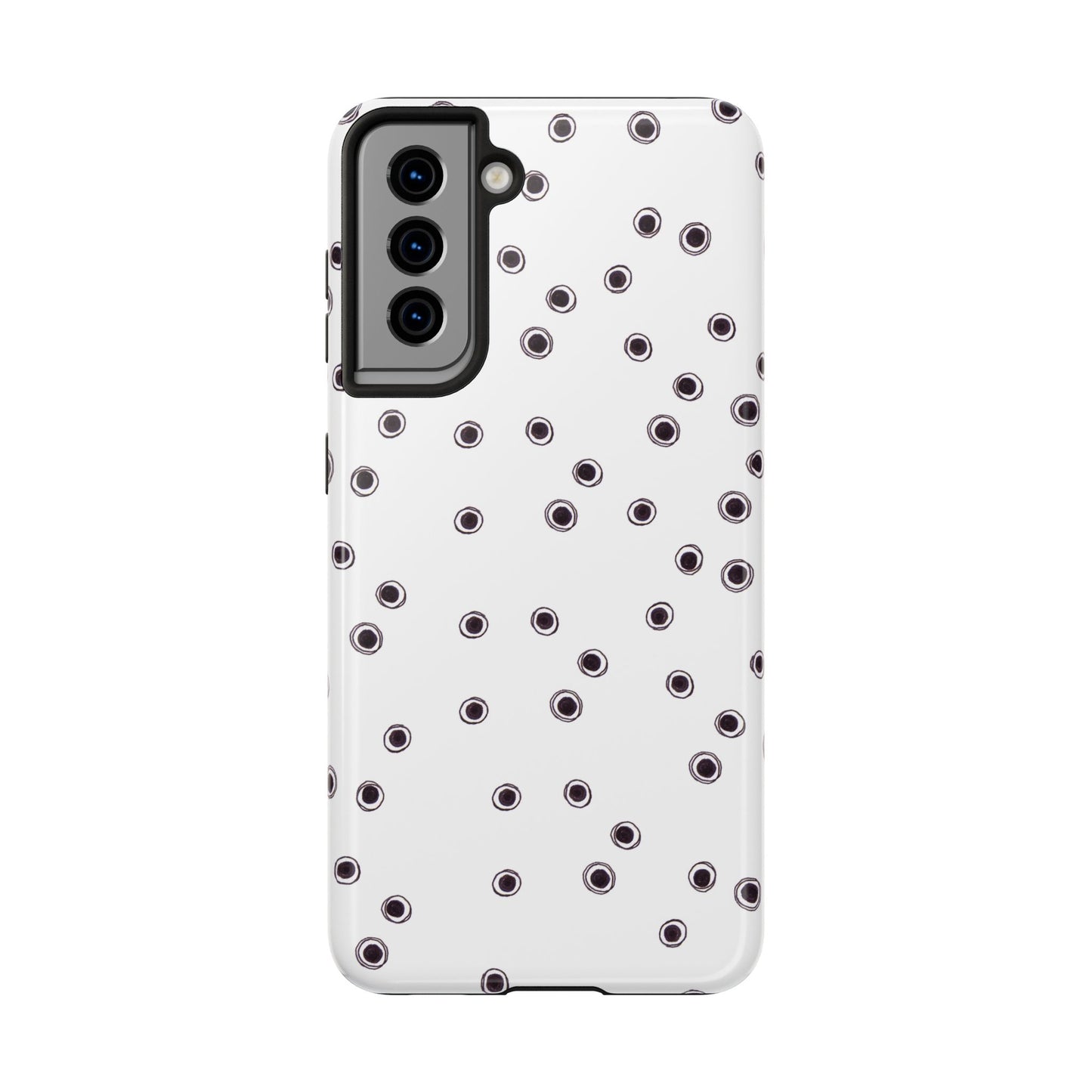 Halo Dots White Phone Case
