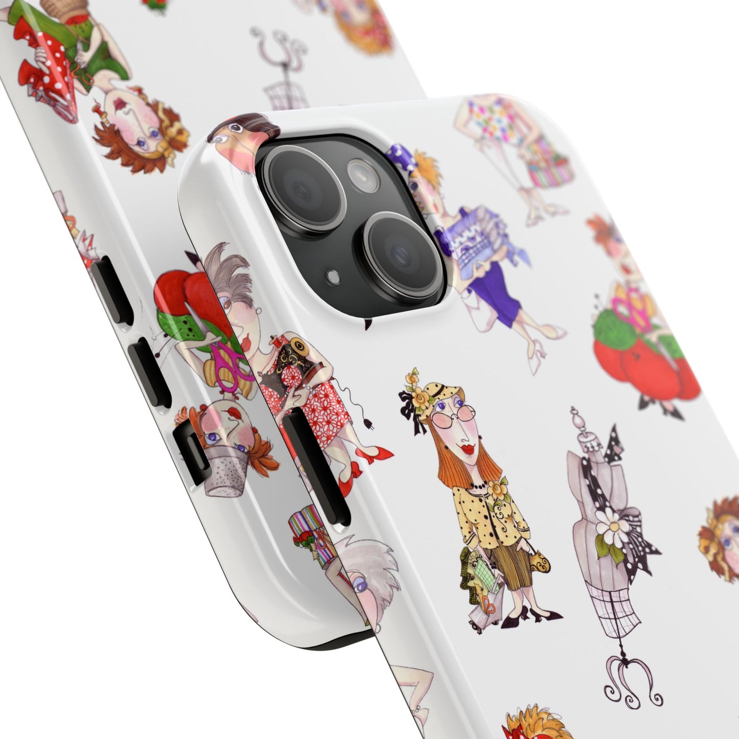 Sewphisticates White Phone Case