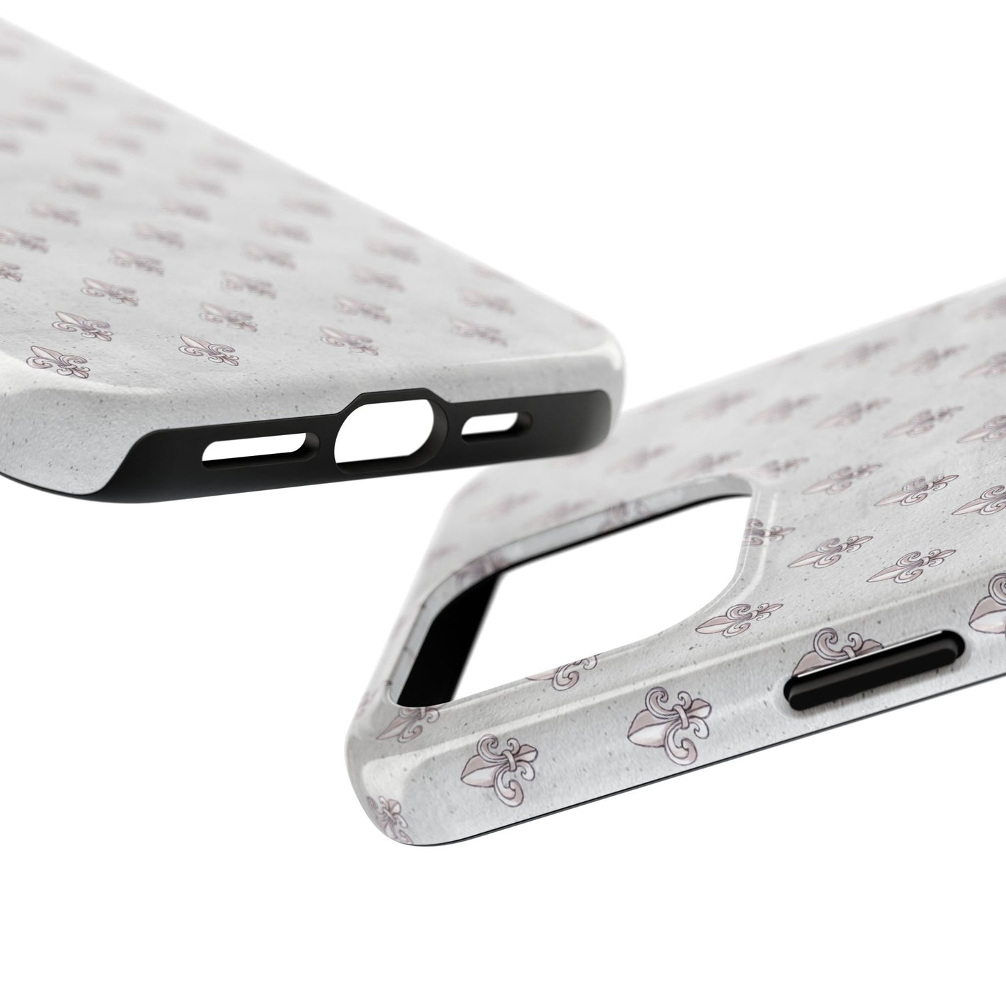 Fleurs Silver Phone Case